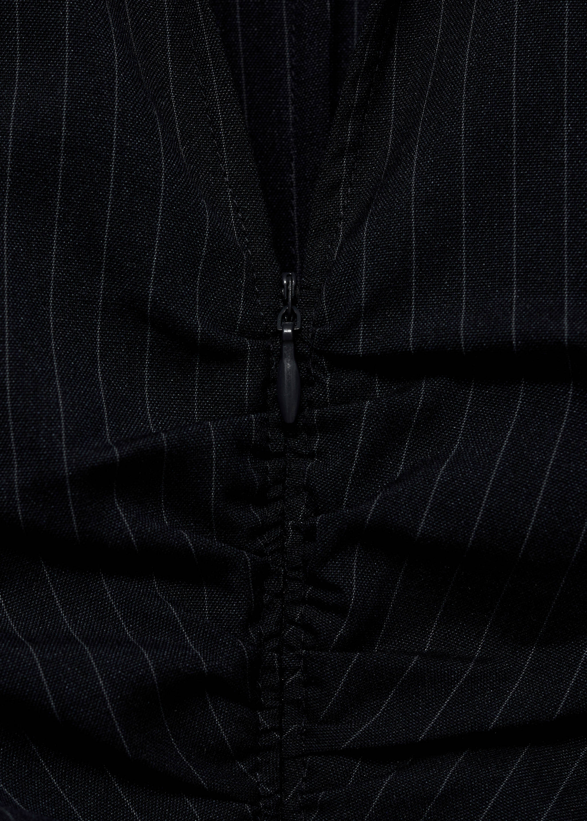 Vestido fruncido cremallera - Details of the article 8