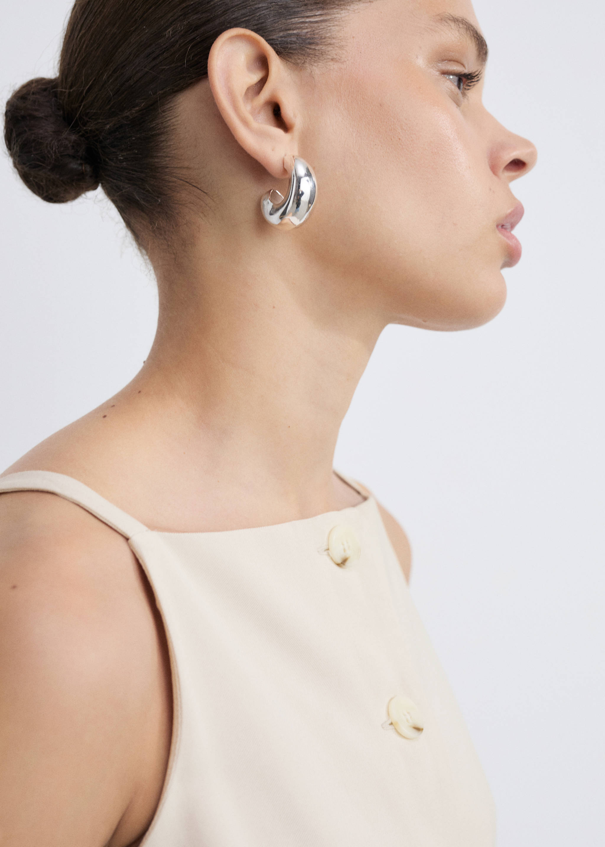 Vestido corto botones - Detalle del artículo 1