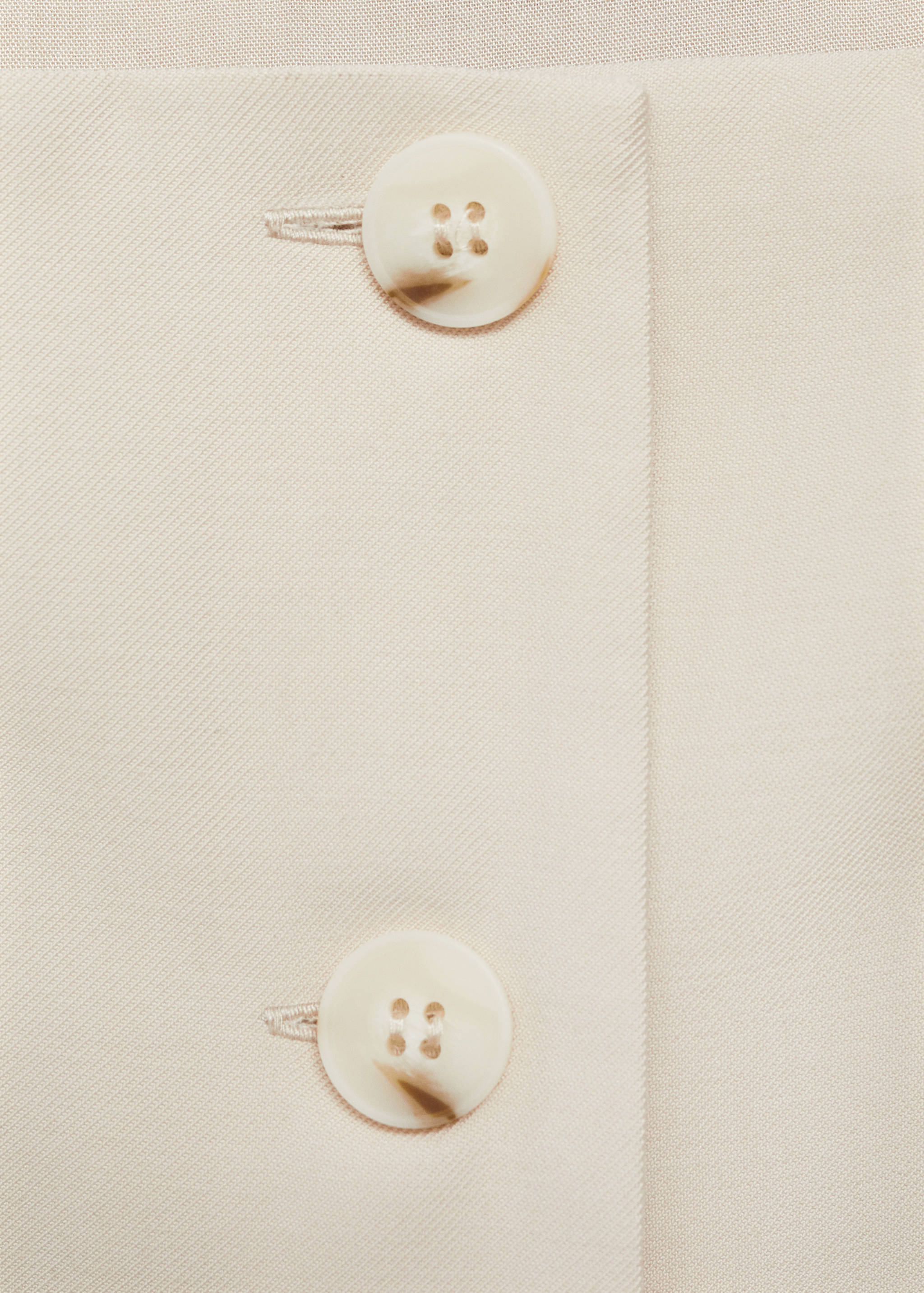 Vestido corto botones - Detalle del artículo 8