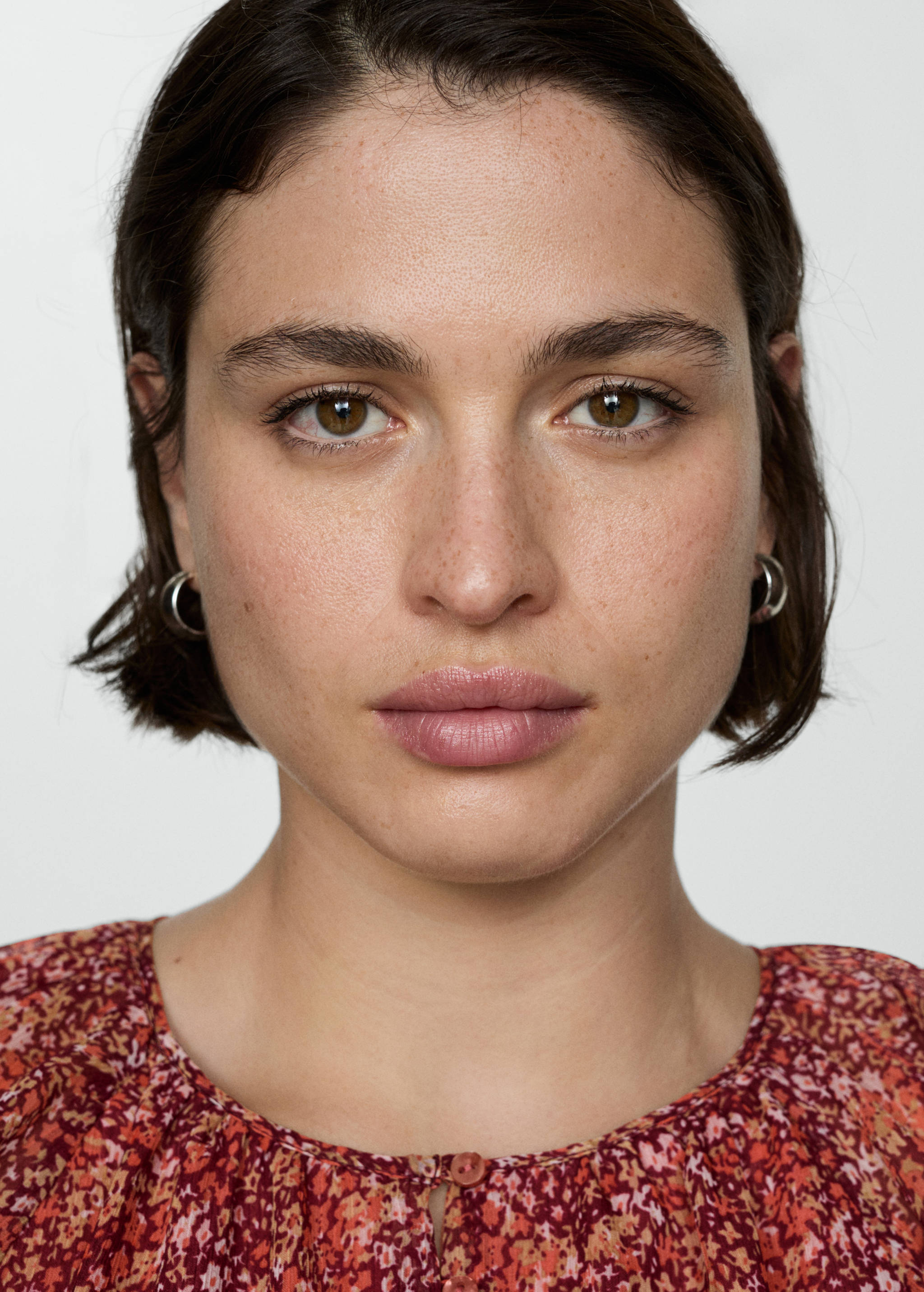 Robe courte en imprimé fleuri - Détail de l'article 4