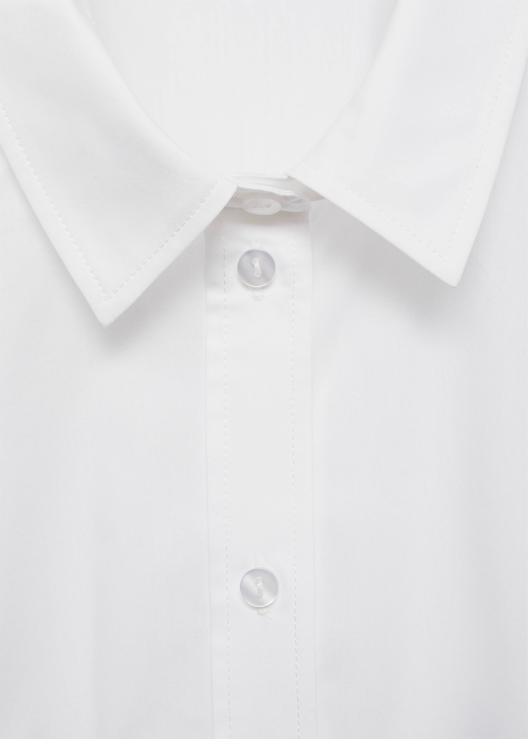 Short-sleeved lyocell cotton shirt - Details of the article 8