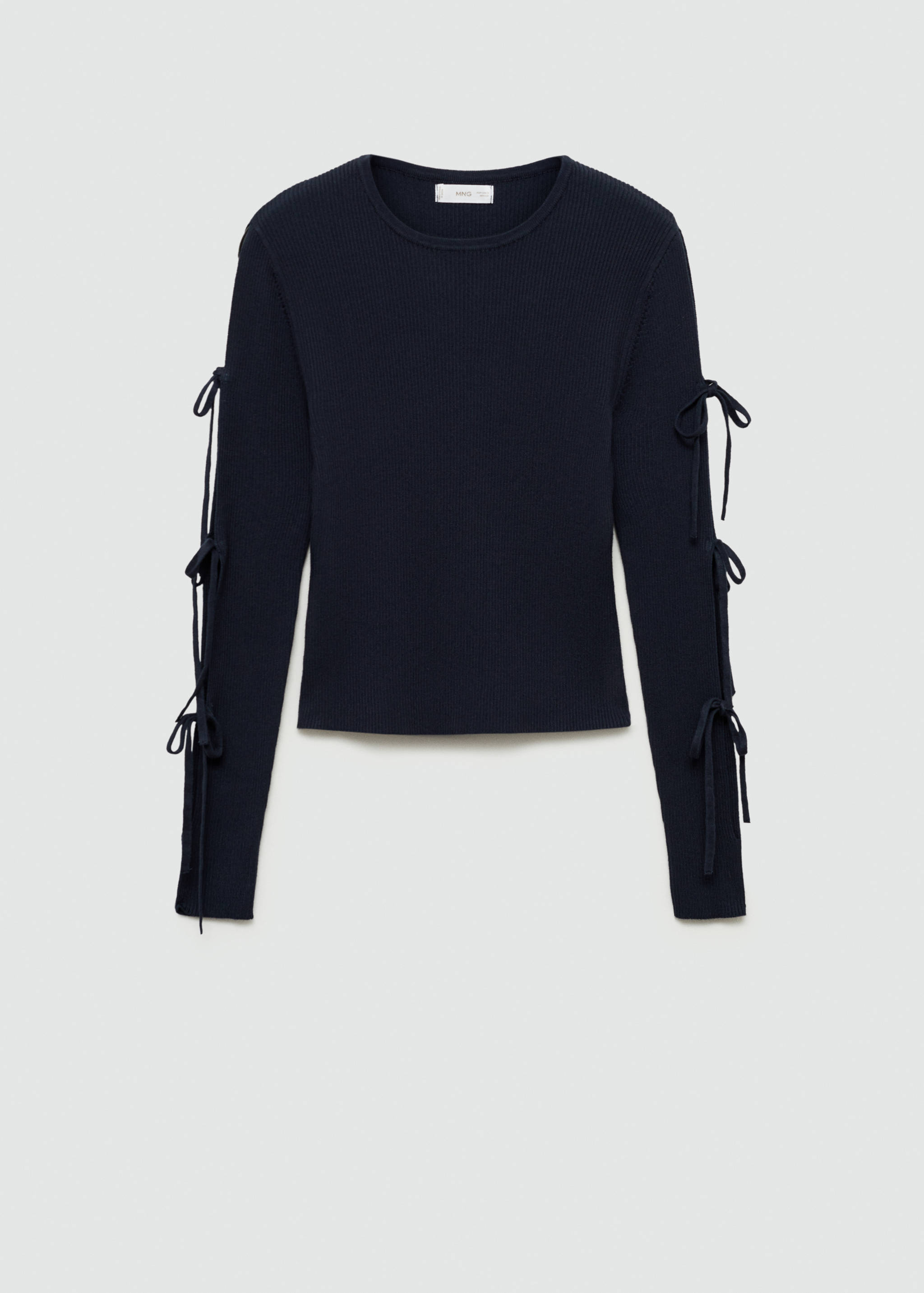 Sweater with bow openings - Article sans modèle