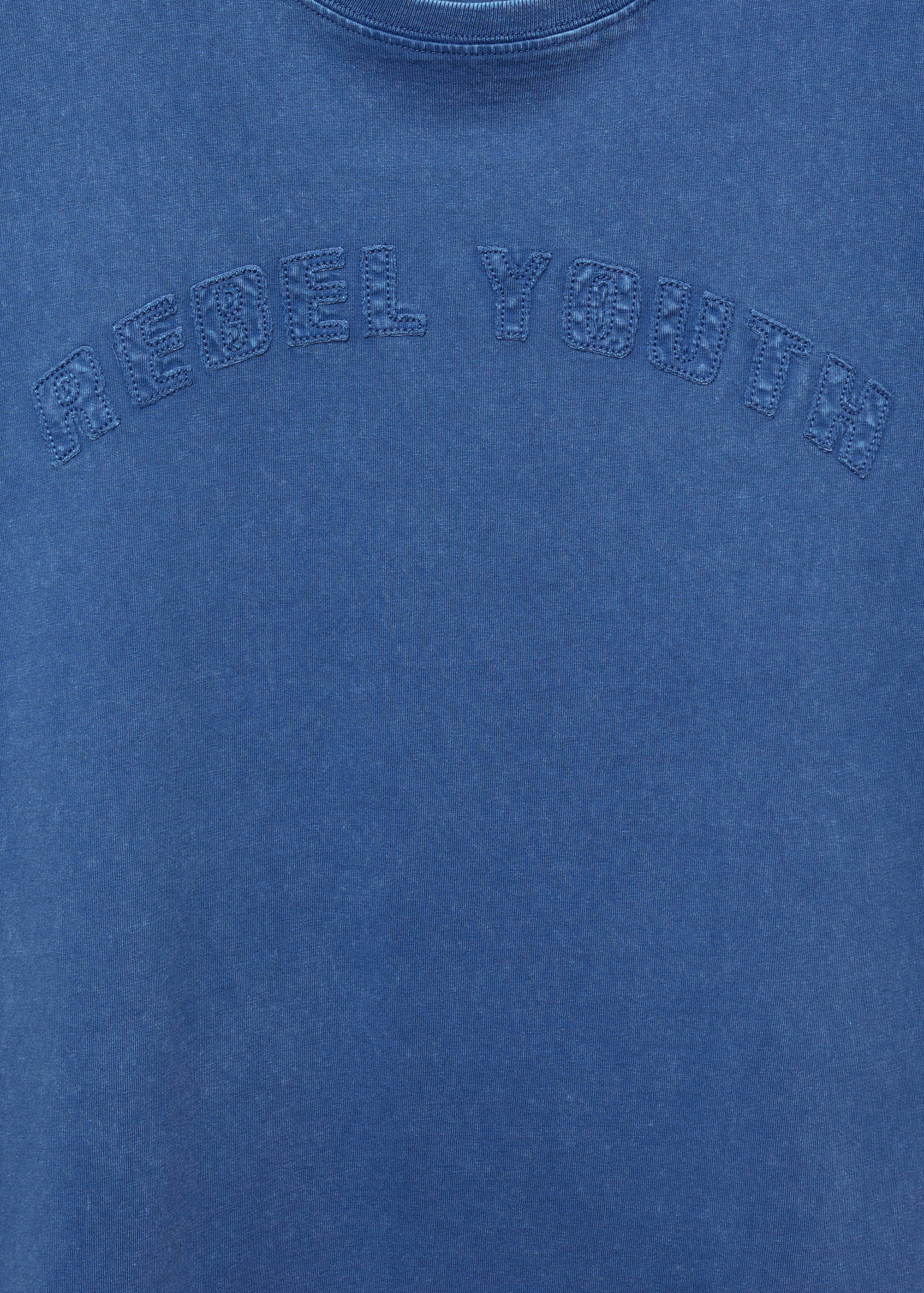 T-shirt message brodé - Détail de l'article 8