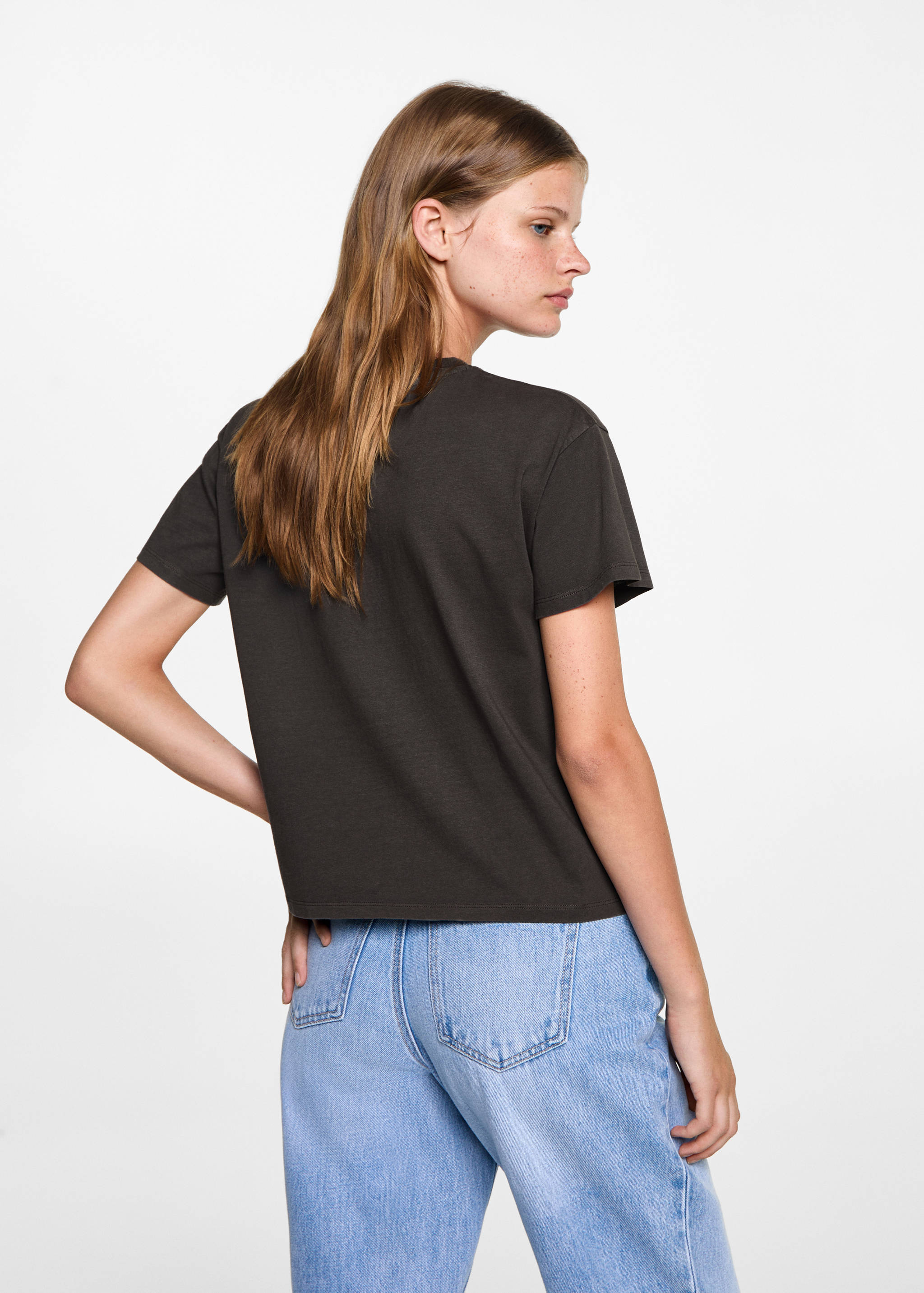 T-shirt imprimé clouté - Verso de l’article