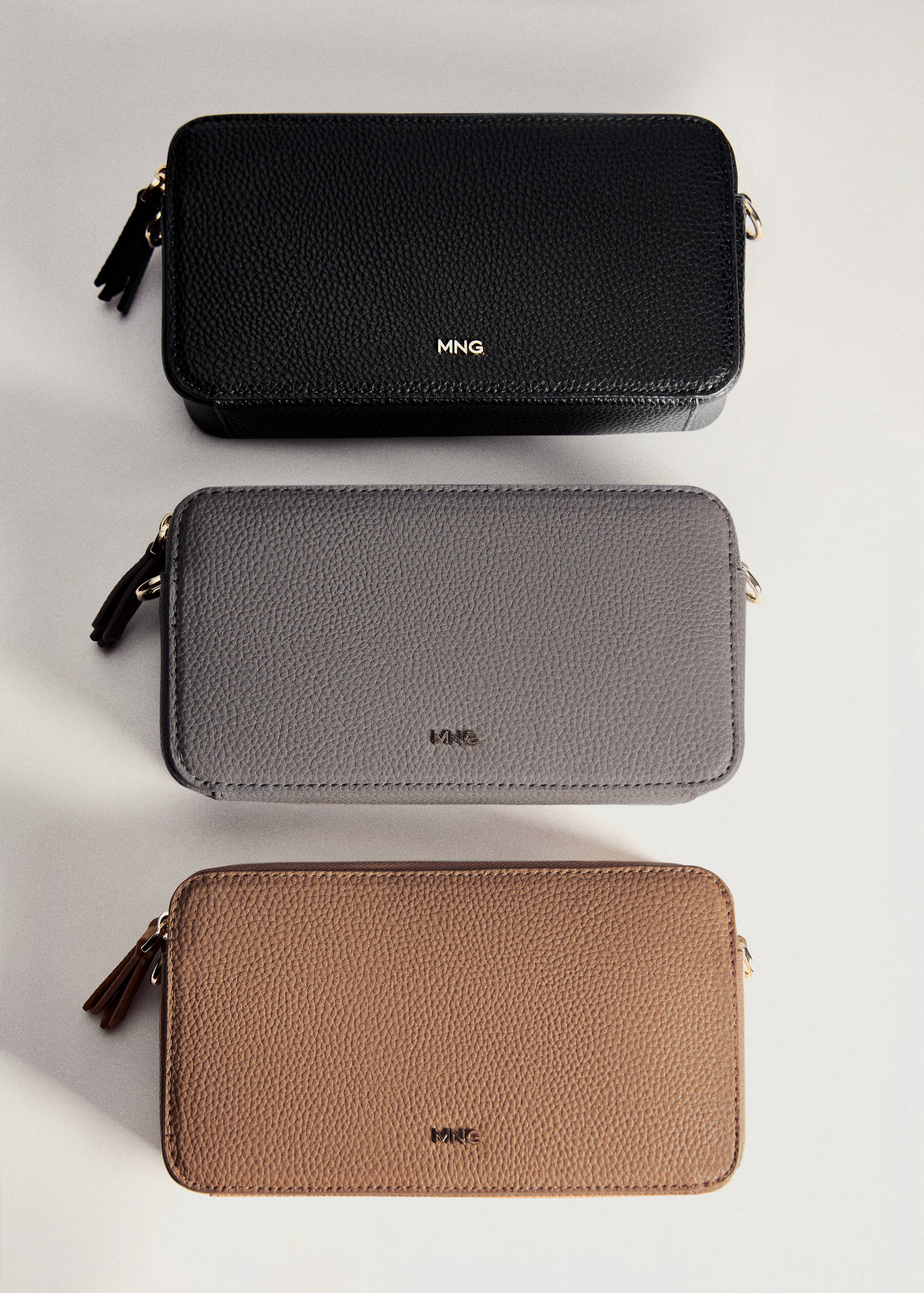 Bolso bandolera doble cremallera - Detalle del artículo 5