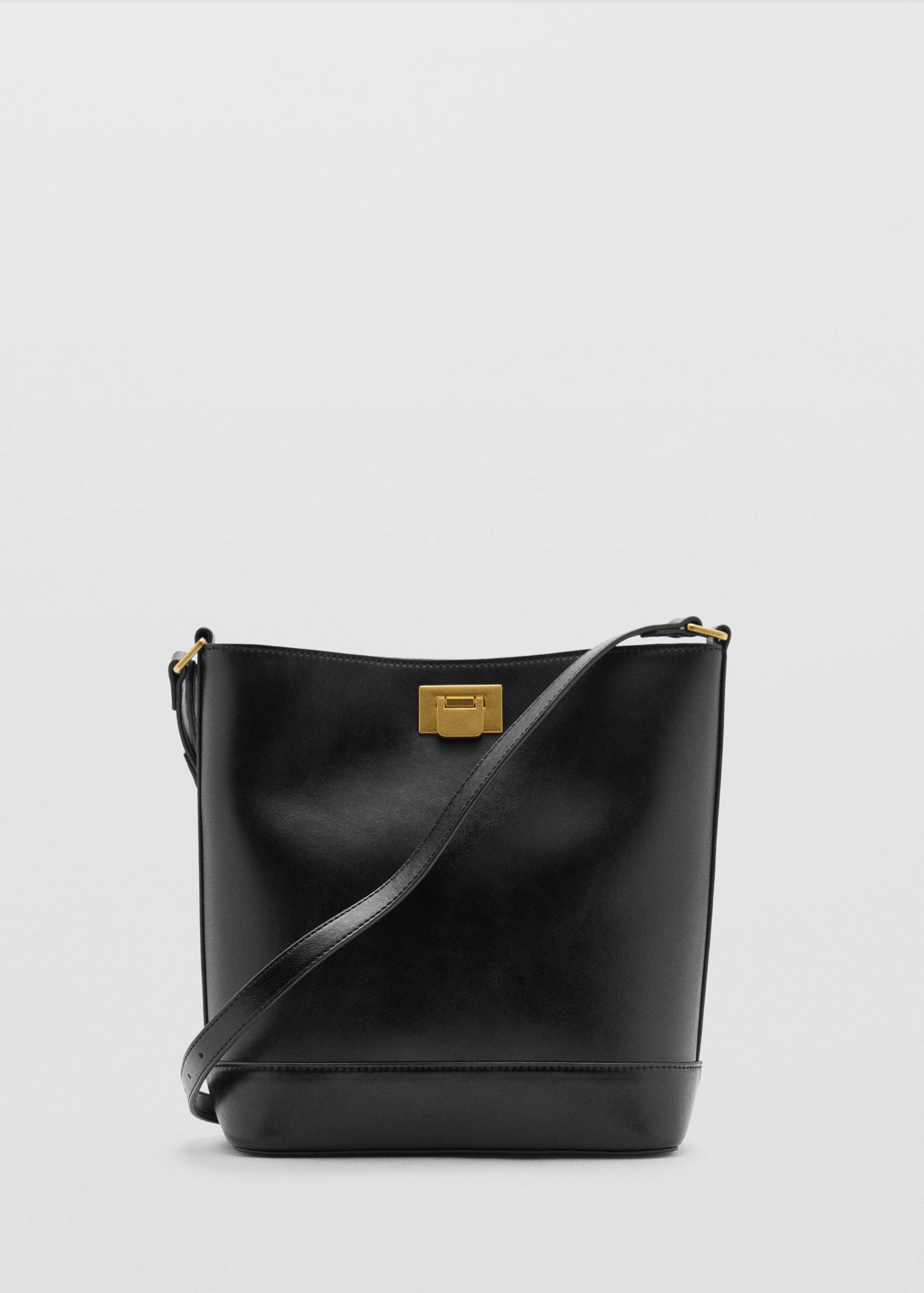 Shopper bag with metallic detail - Article without model