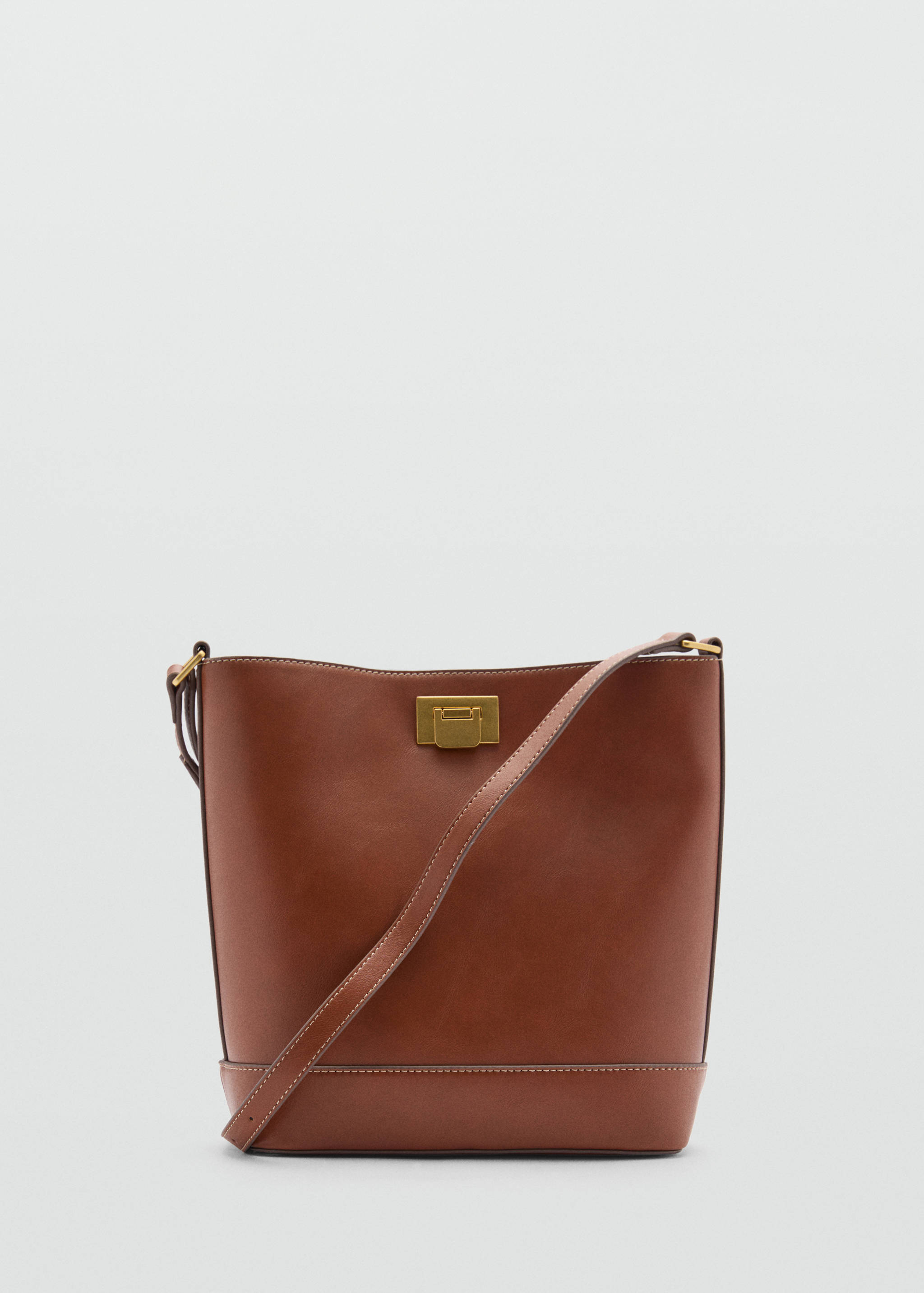 Shopper bag with metallic detail - Article without model