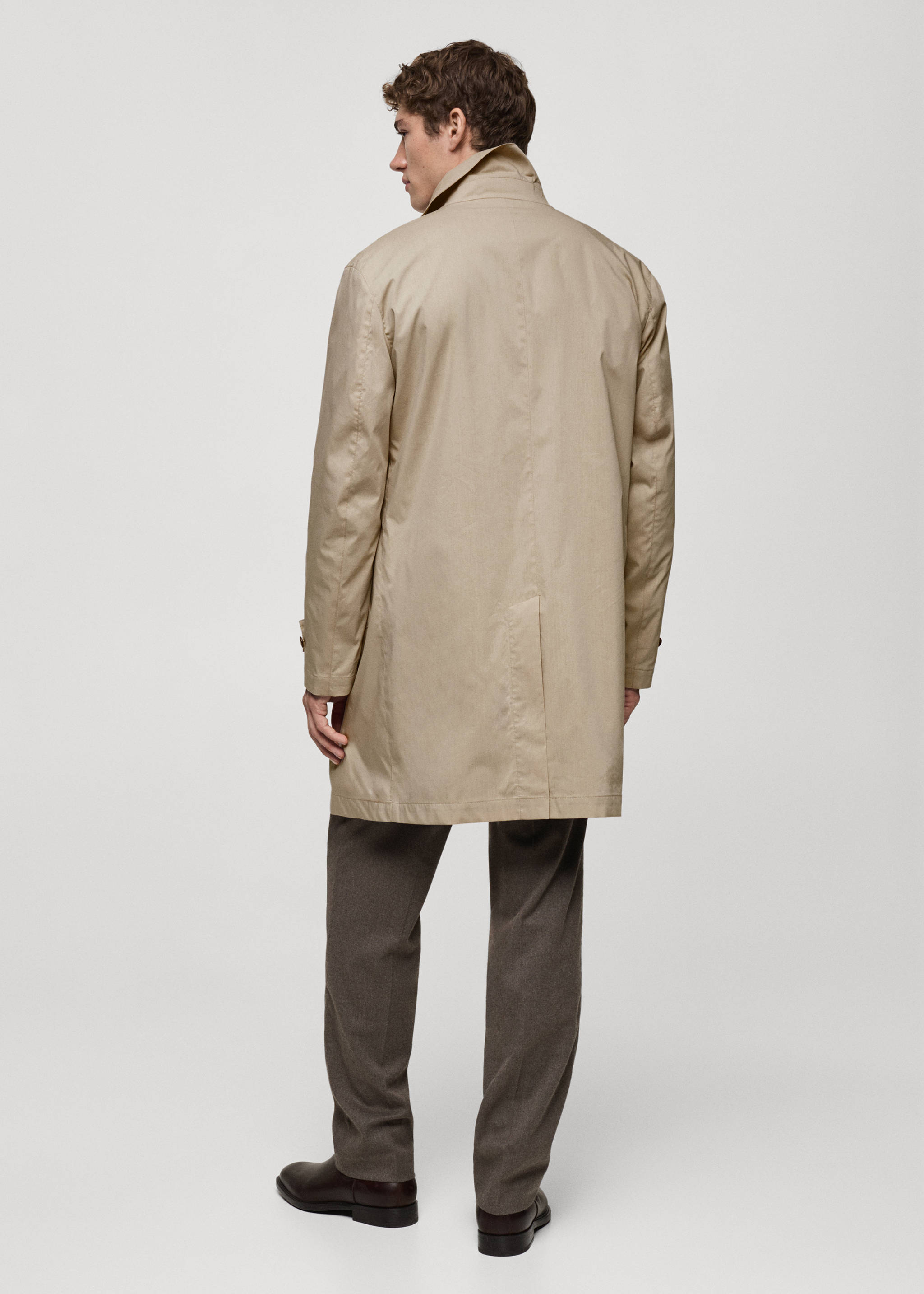 经典防水风衣 - null