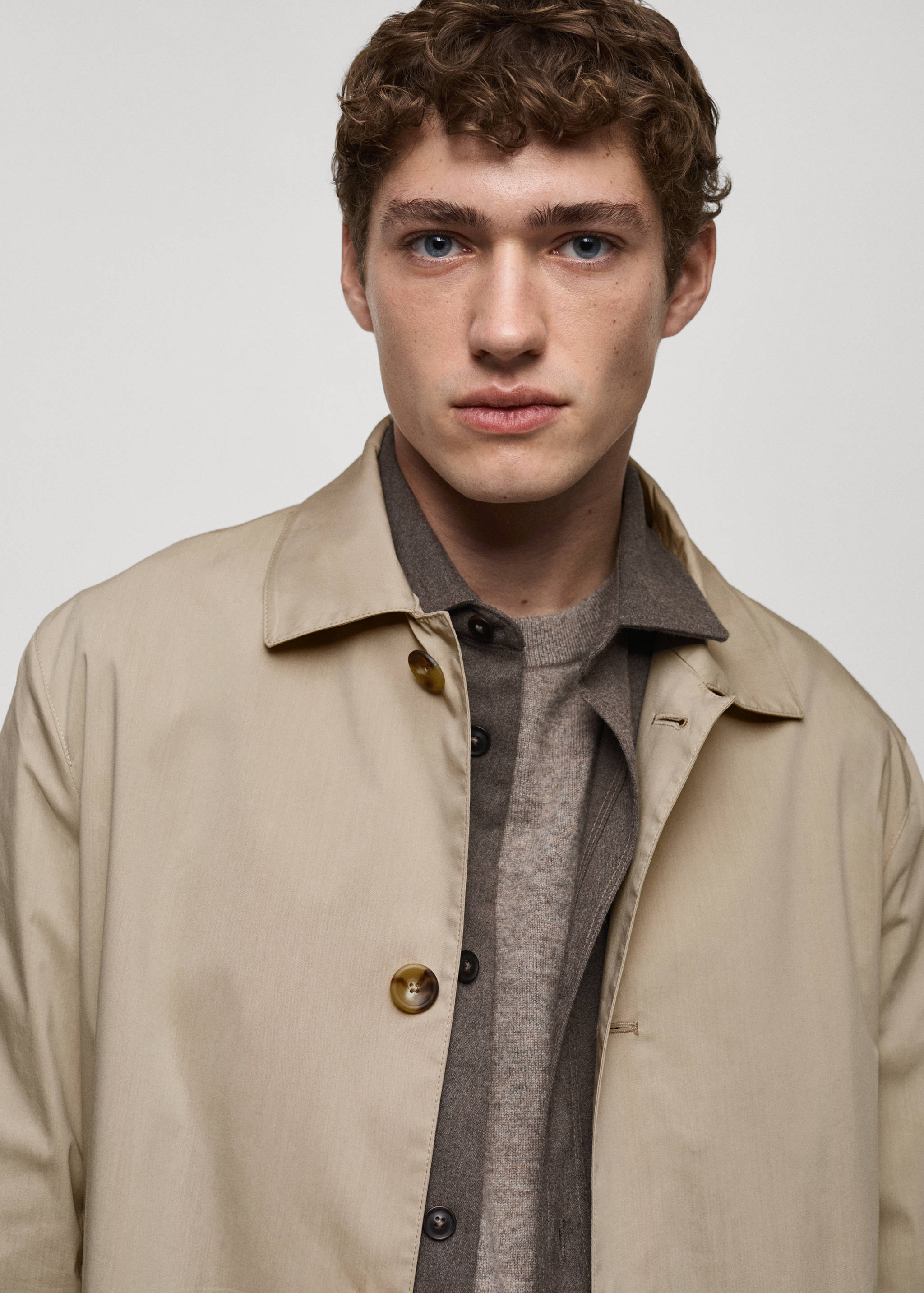 经典防水风衣 - null