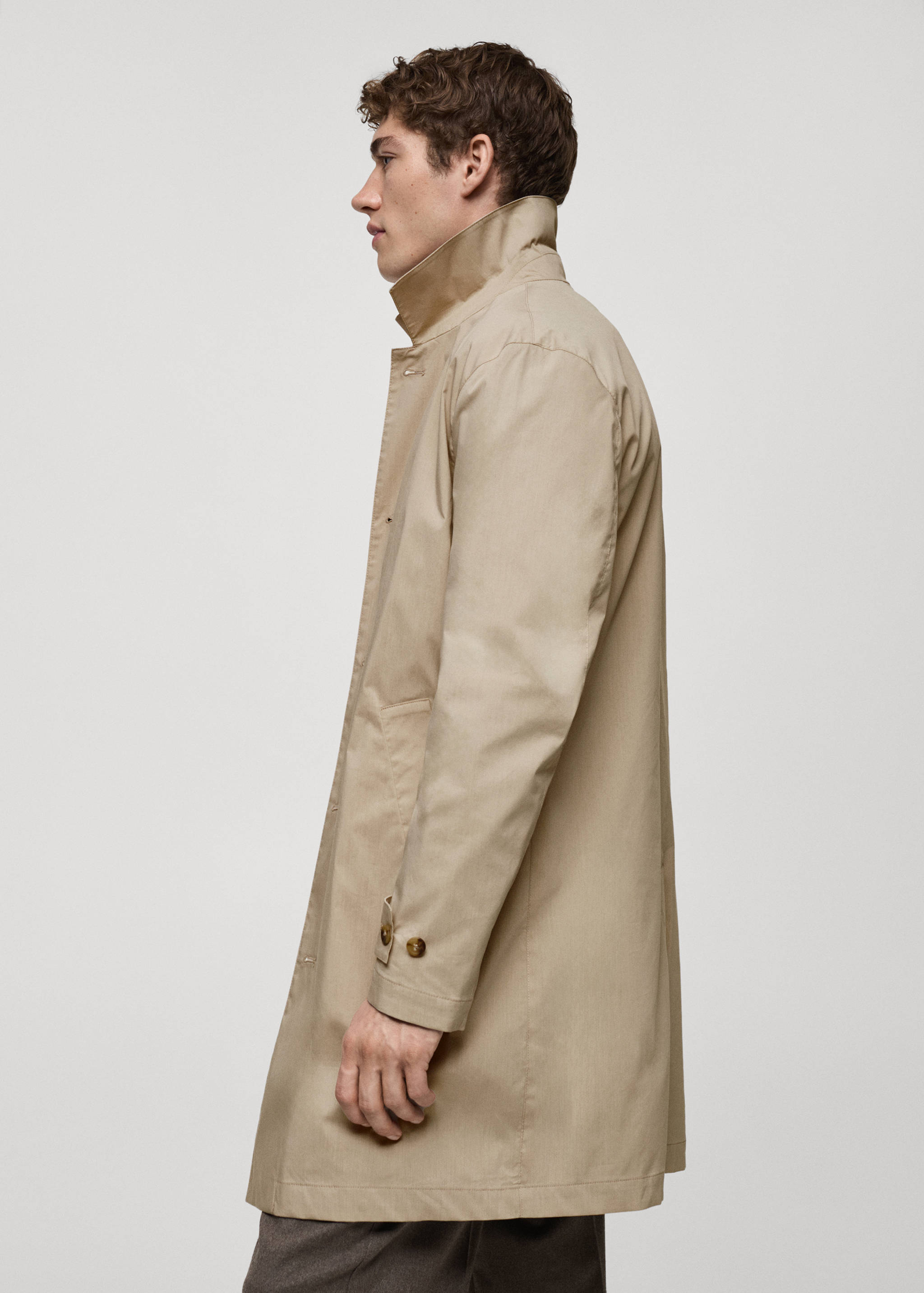 经典防水风衣 - null