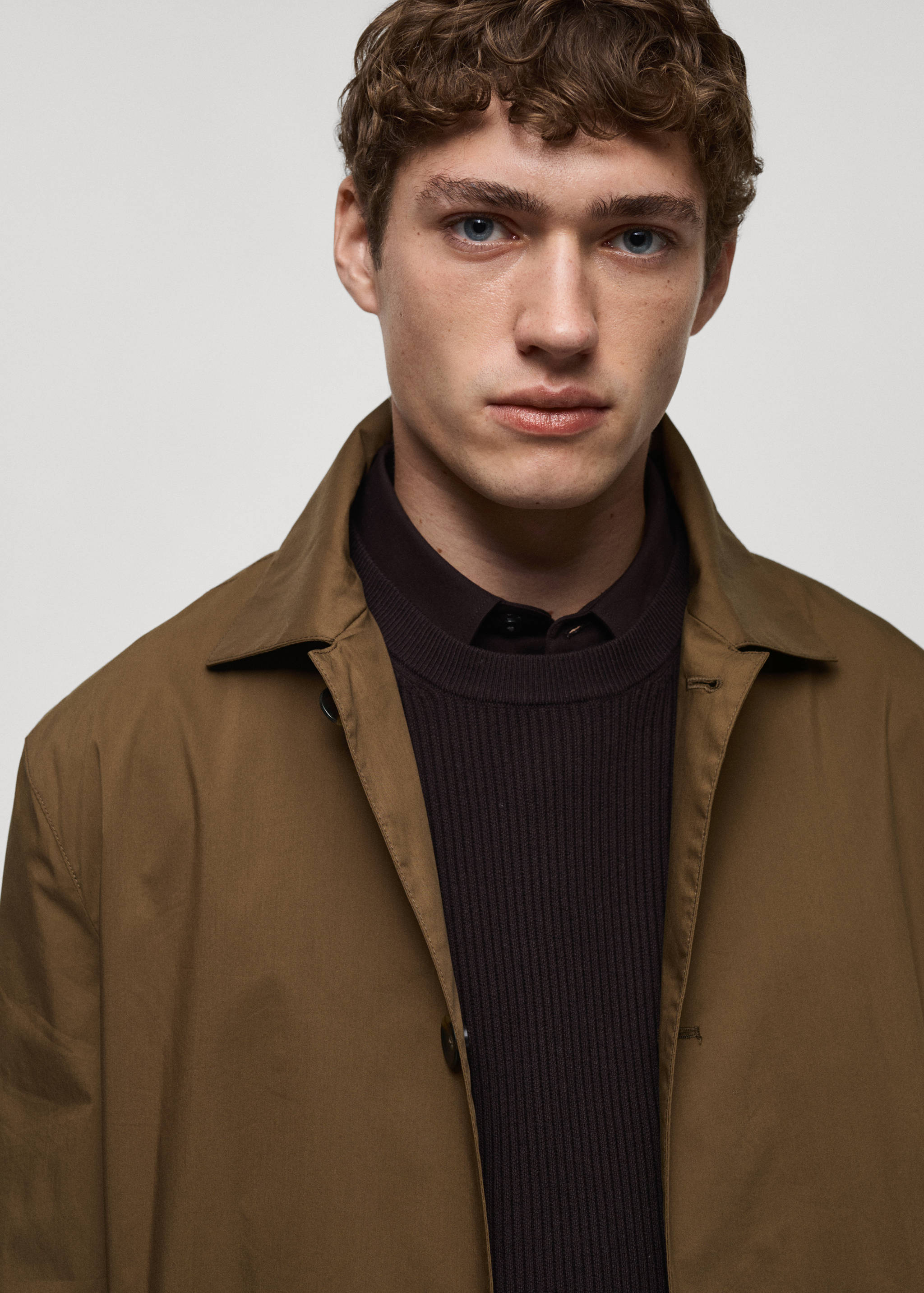 经典防水风衣 - null