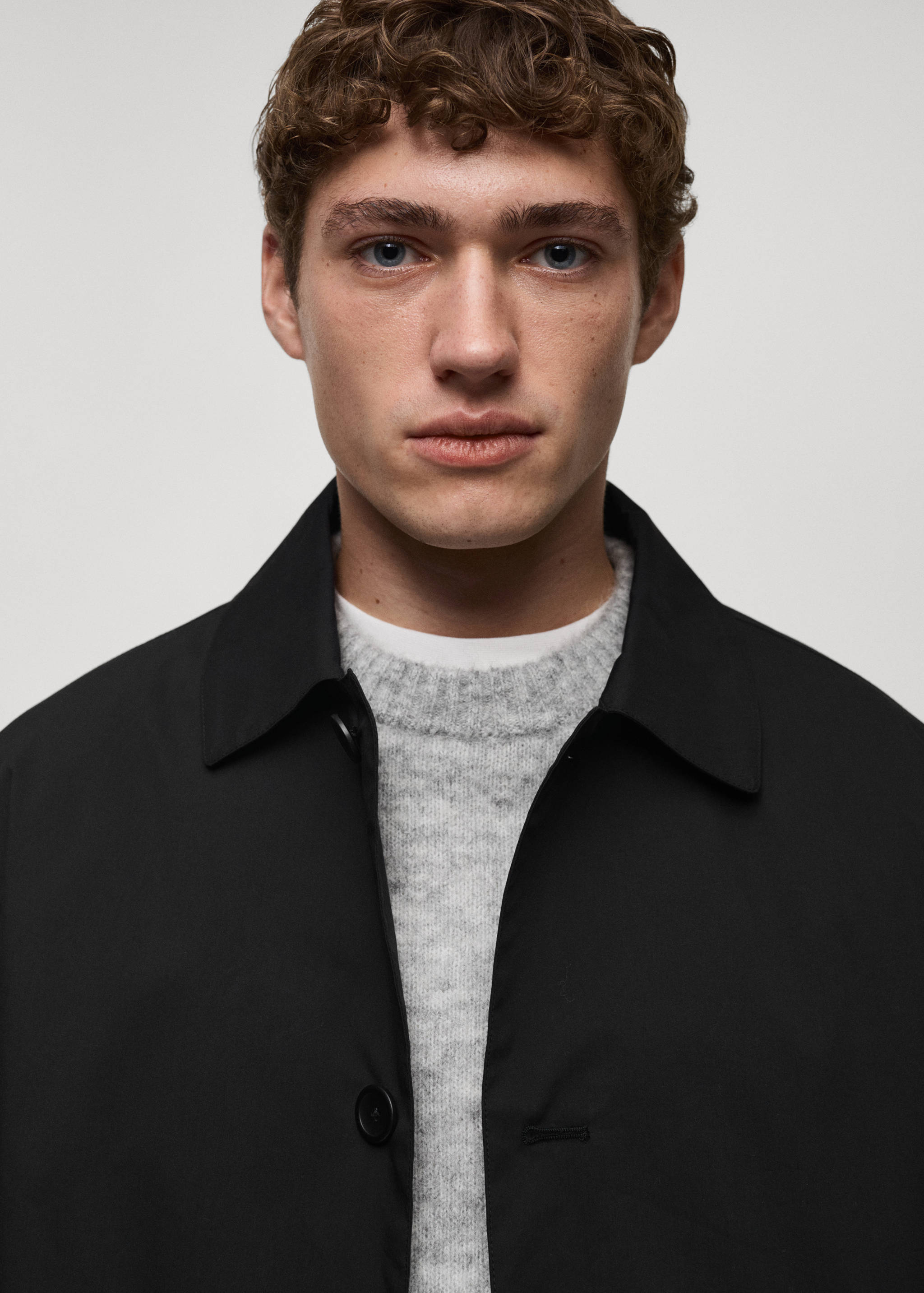 经典防水风衣 - null