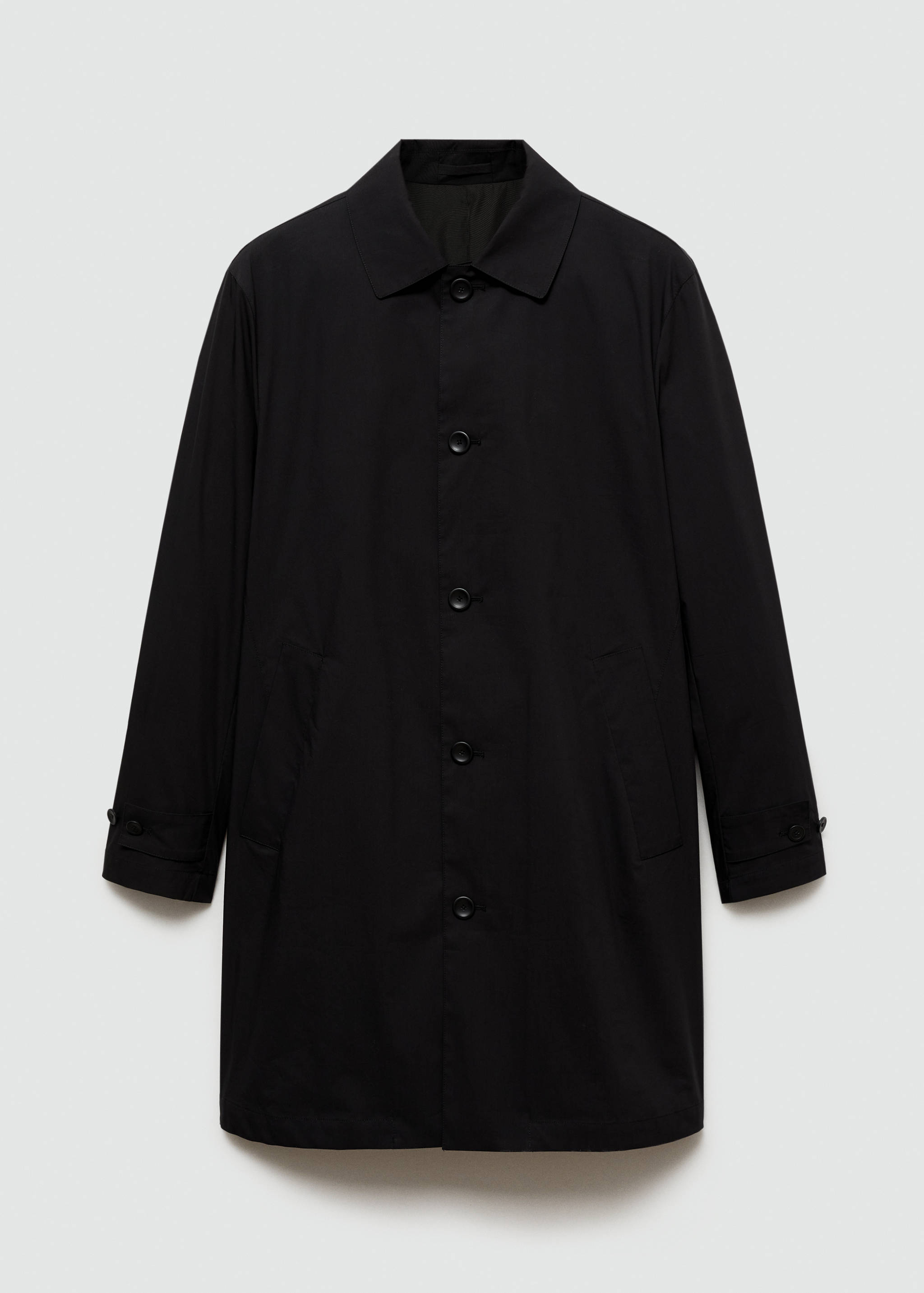 经典防水风衣 - null