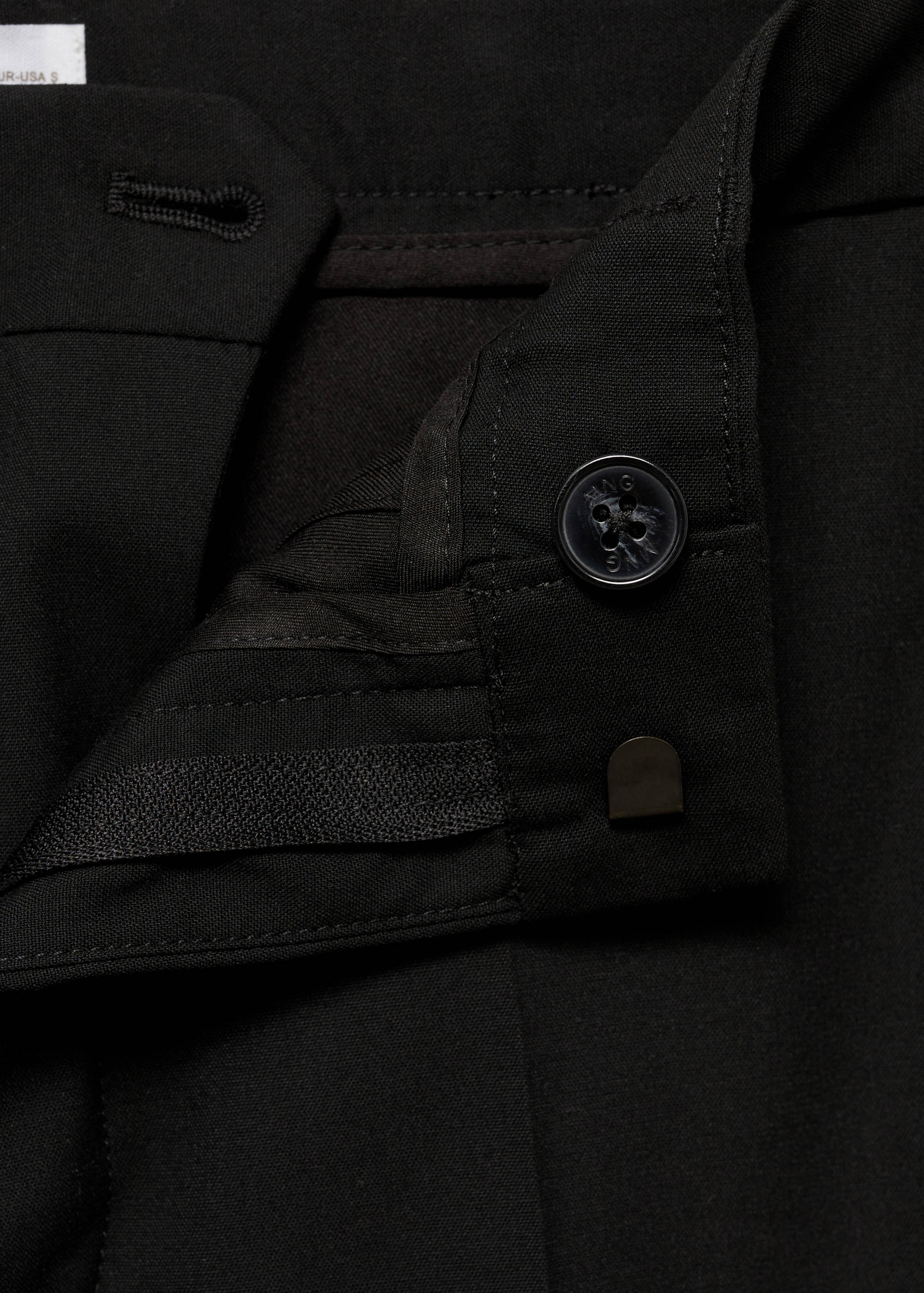 Slim fit suit trousers - Details of the article 8