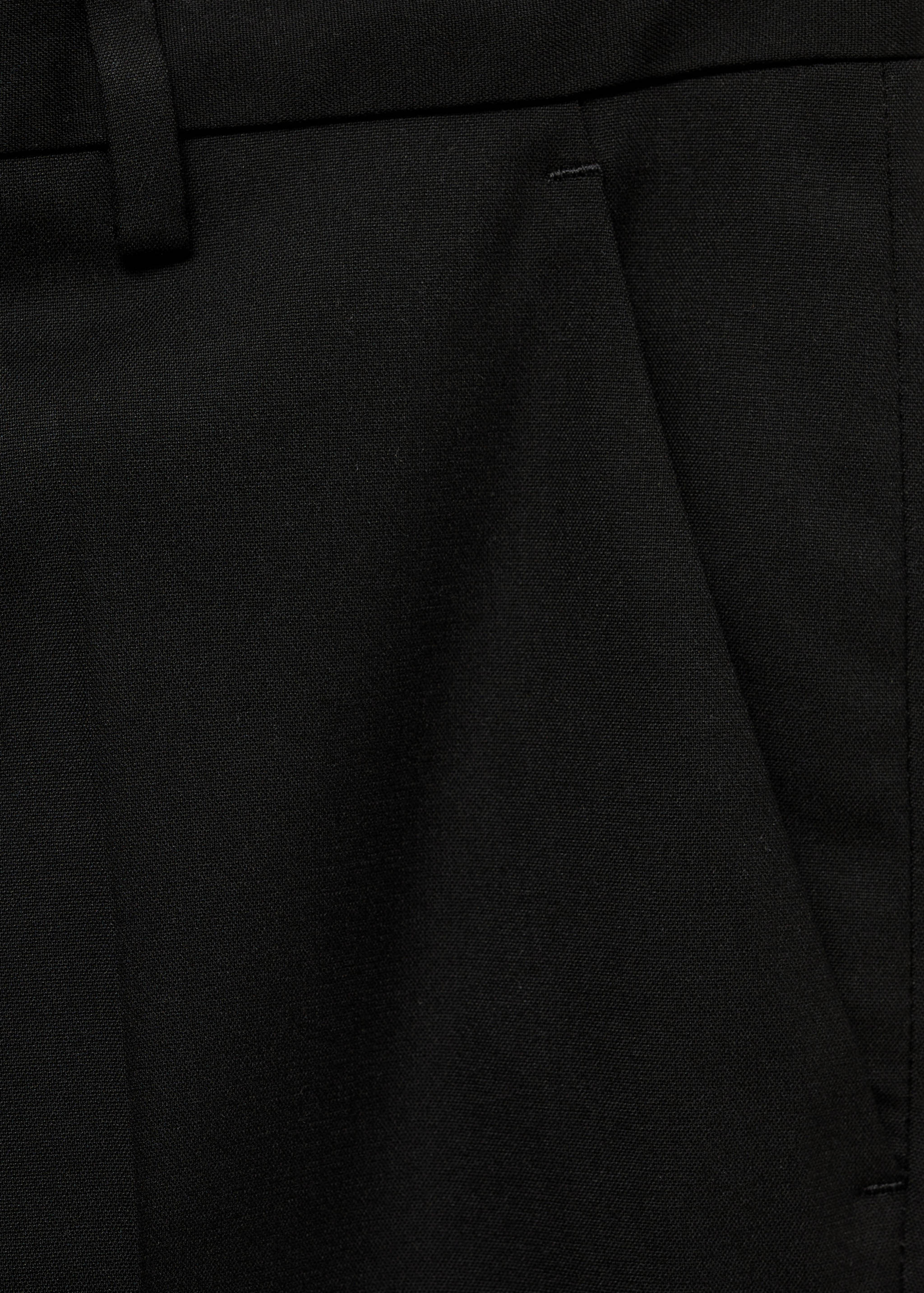 Slim fit suit trousers - Details of the article 0