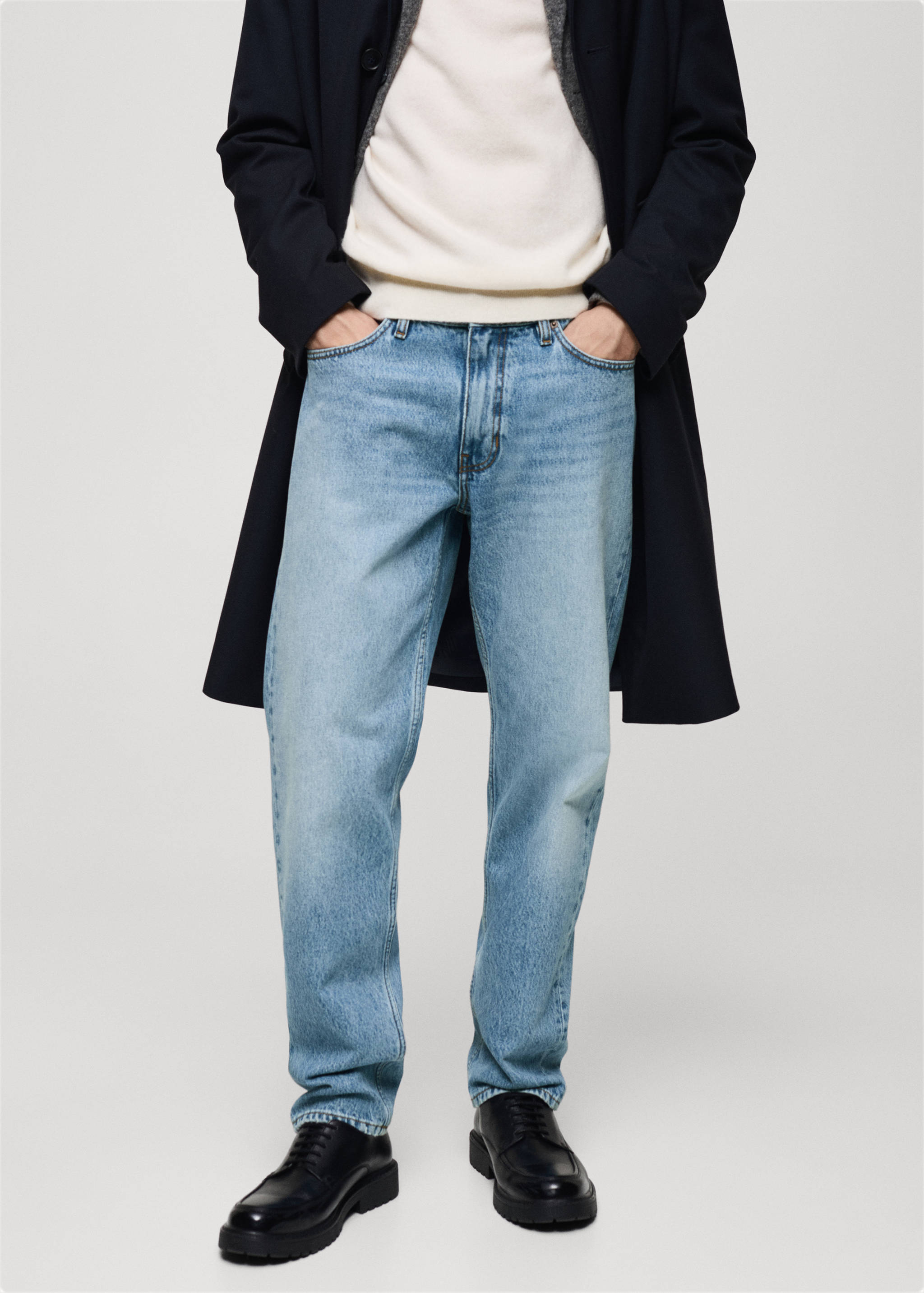 Bob regular-fit jeans - Medium plane