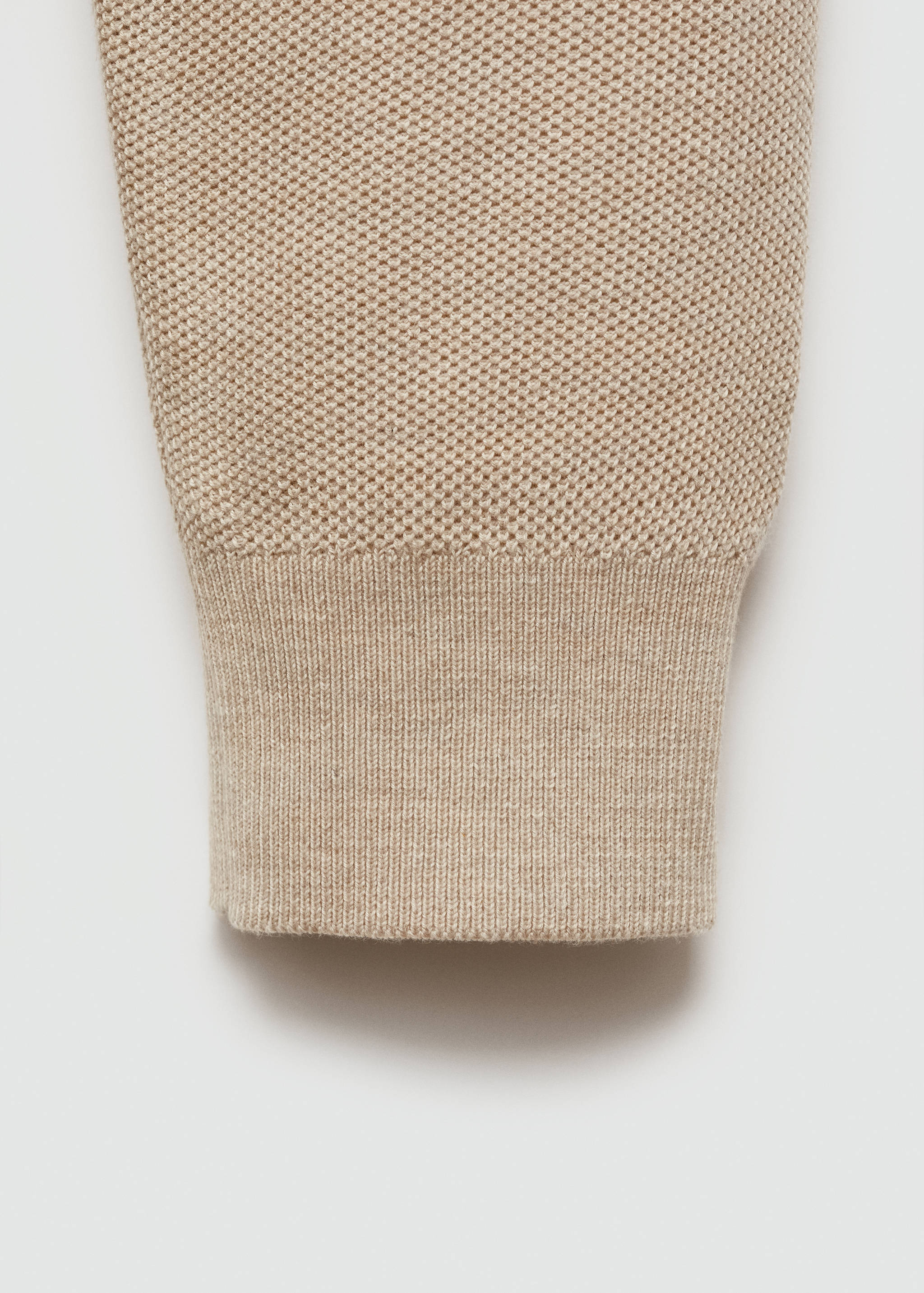 Fine-knit cotton sweater - Details of the article 0