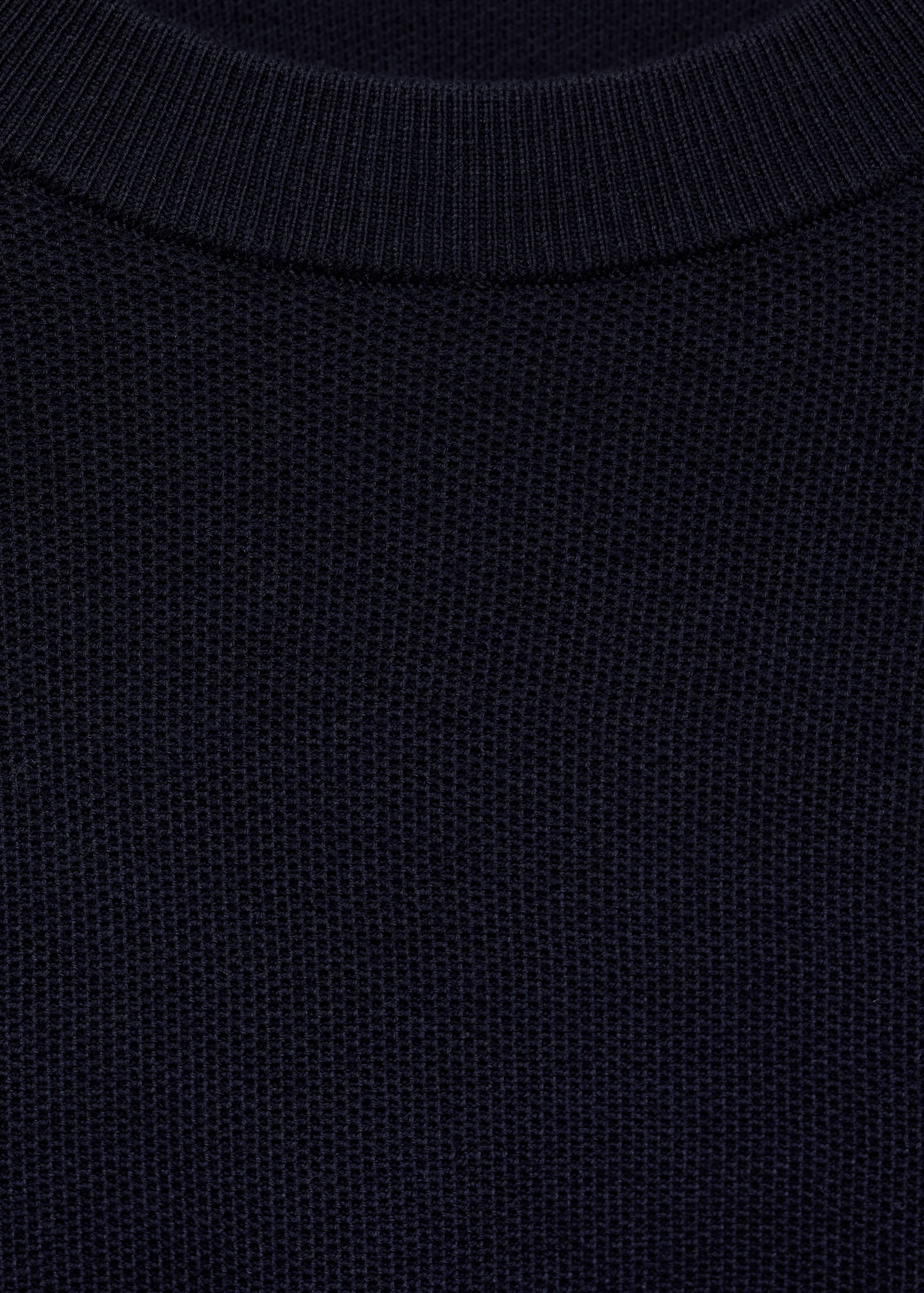 Fine-knit cotton sweater - Details of the article 8