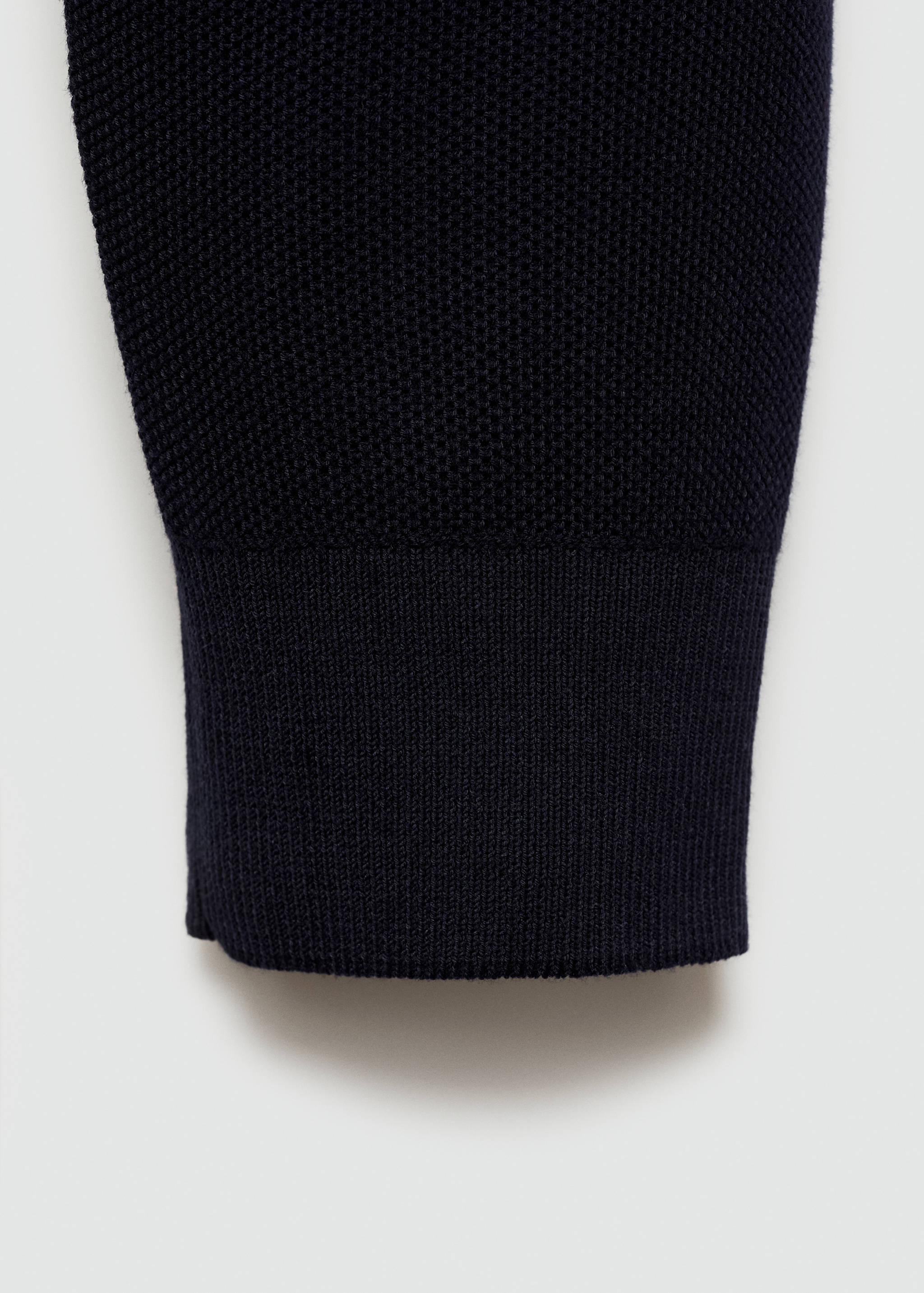Fine-knit cotton sweater - Details of the article 0