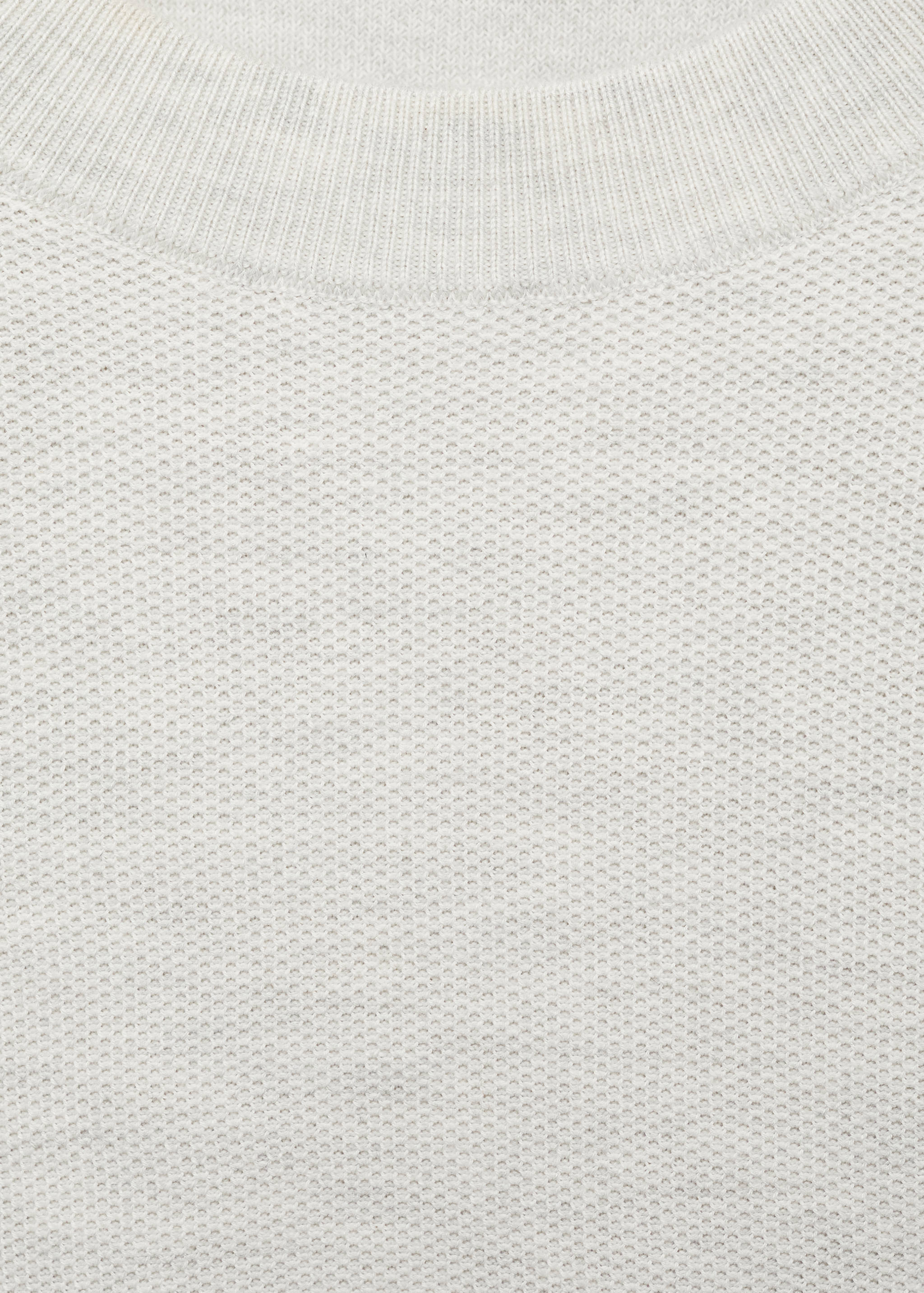 Fine-knit cotton sweater - Details of the article 8