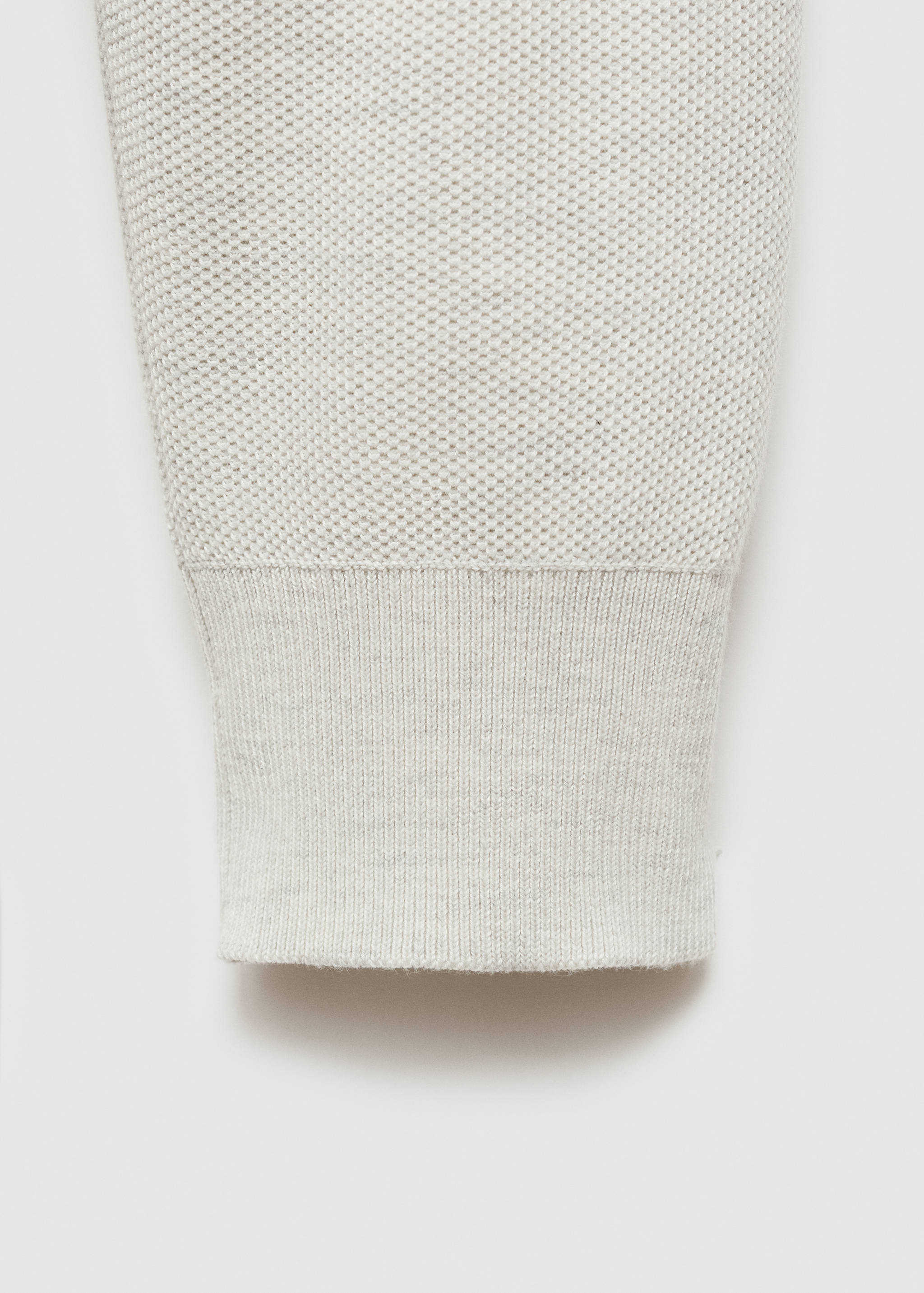 Fine-knit cotton sweater - Details of the article 0