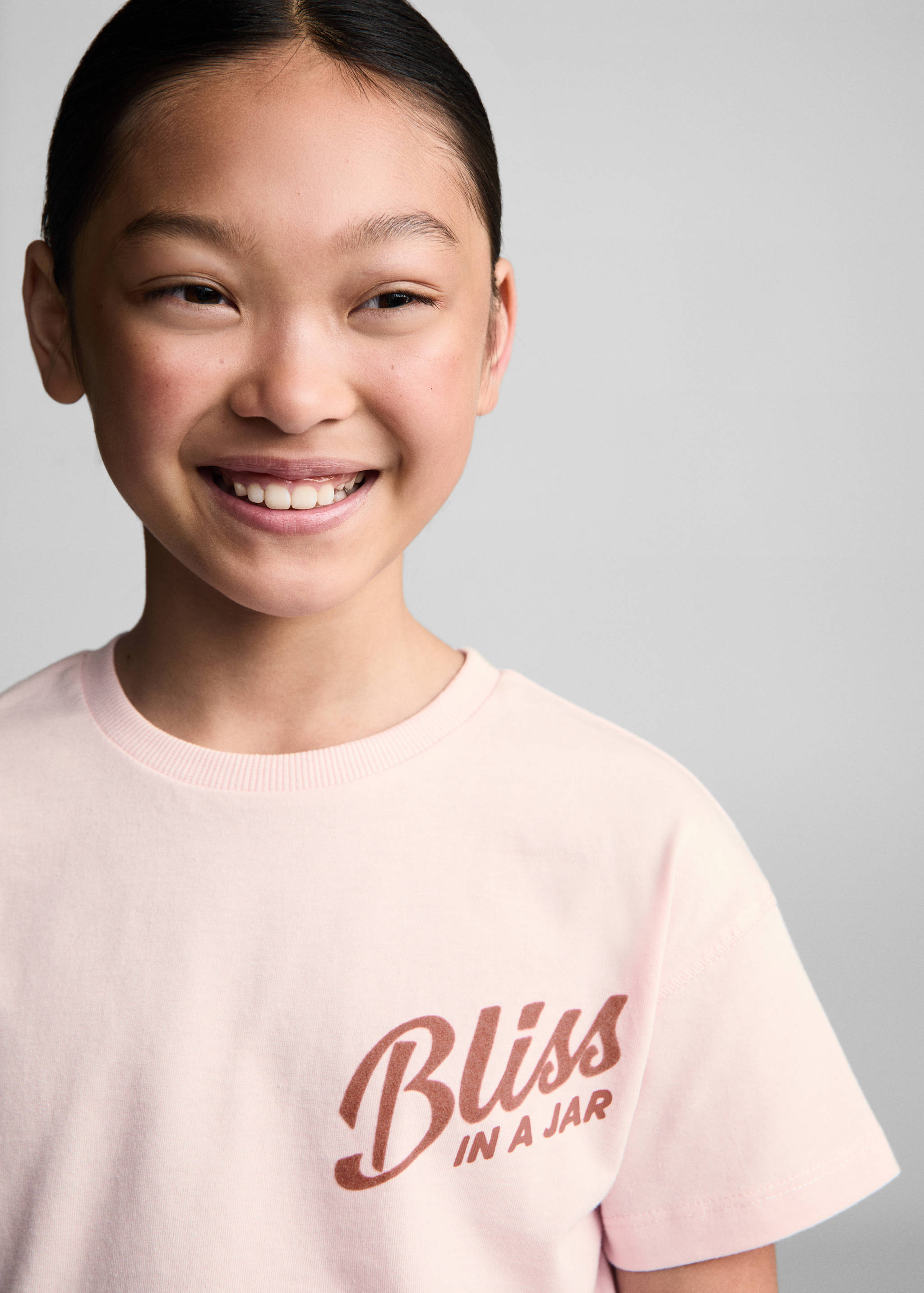 Printed cotton-blend T-shirt - Details of the article 1