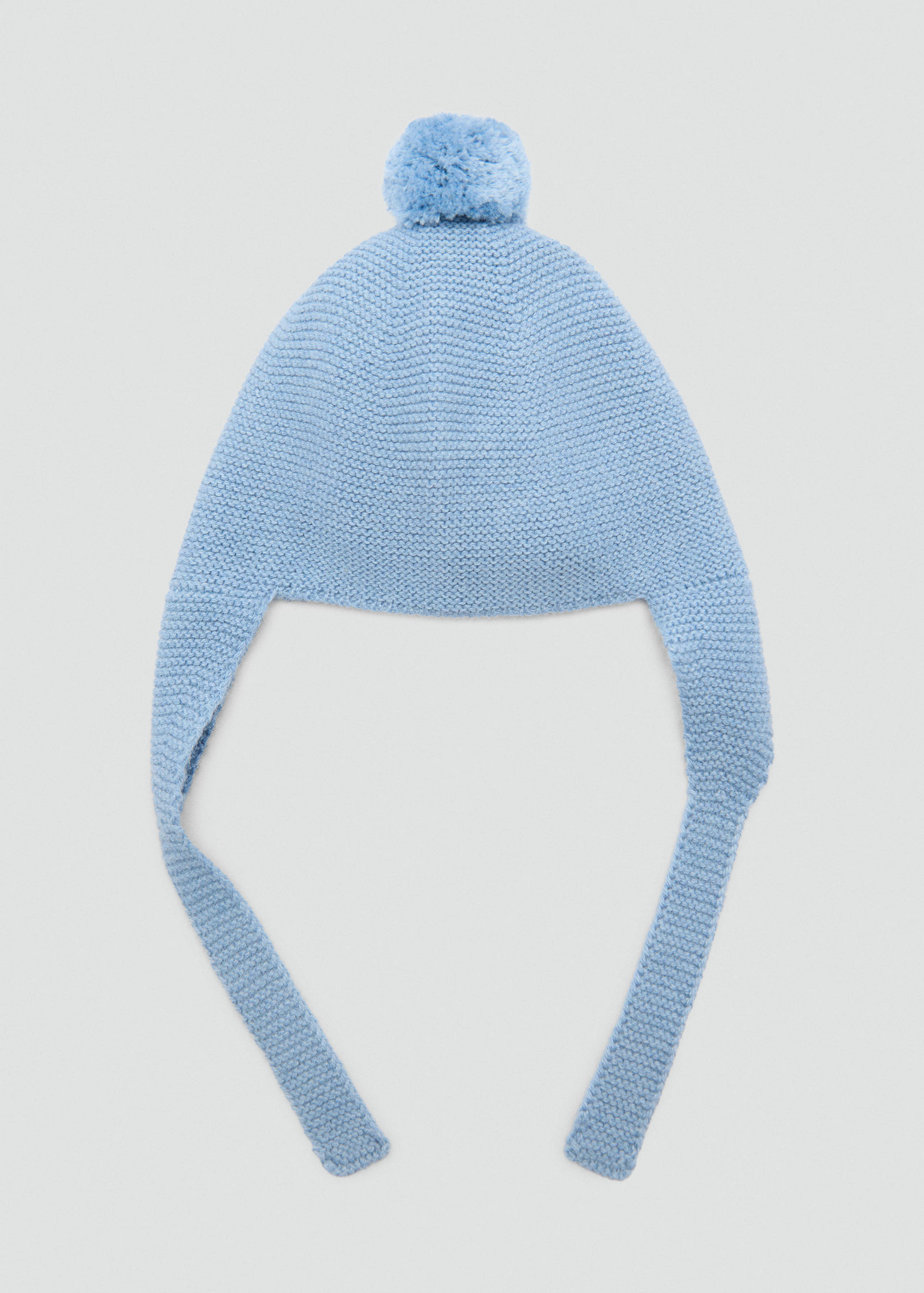 Pom pom cable-knit beanie - Article without model