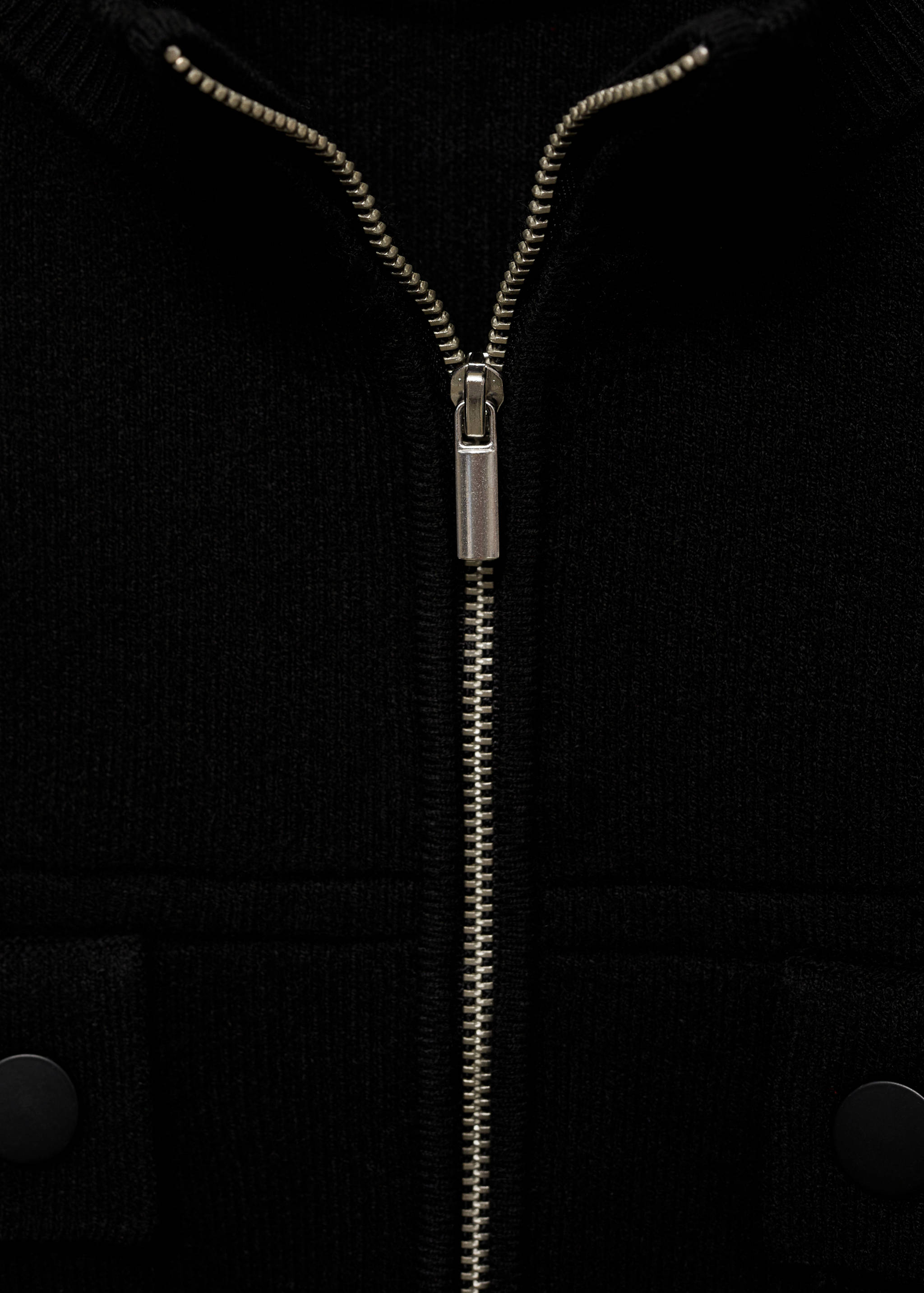 Трикотажная куртка с карманами - Деталь изделия 8