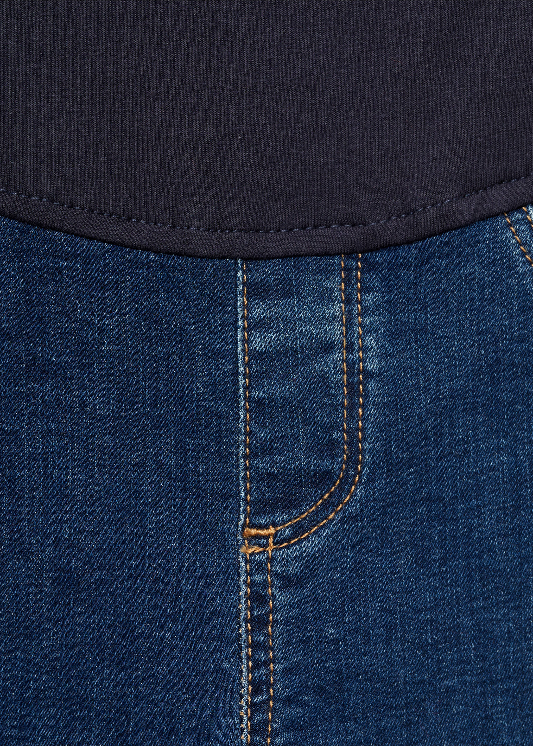 Jeans flare premamá - Detalle del artículo 8, Azul oscuro. Ref: 77034769-00.