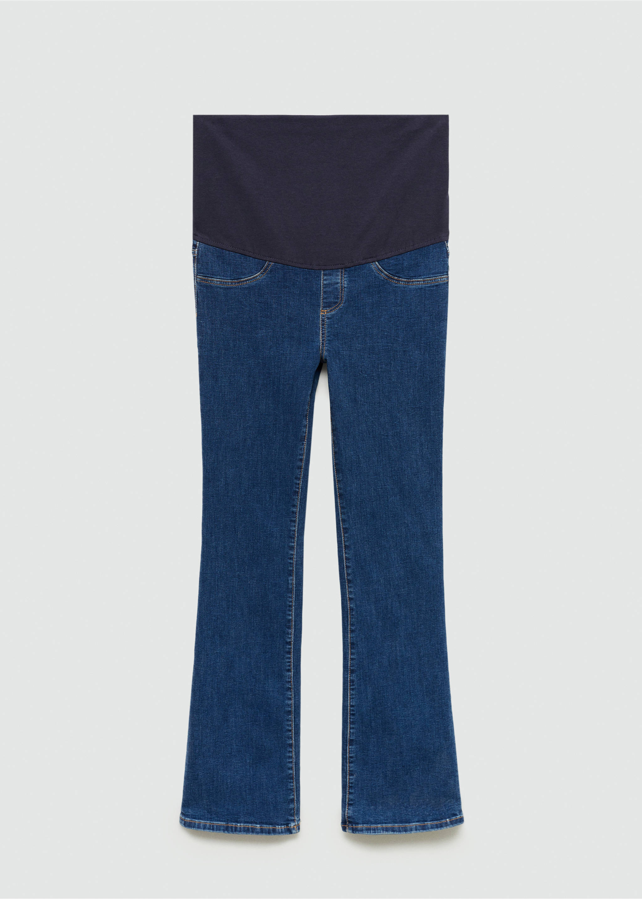 Jeans flare premamá - Artículo sin modelo, Azul oscuro. Ref: 77034769-00.