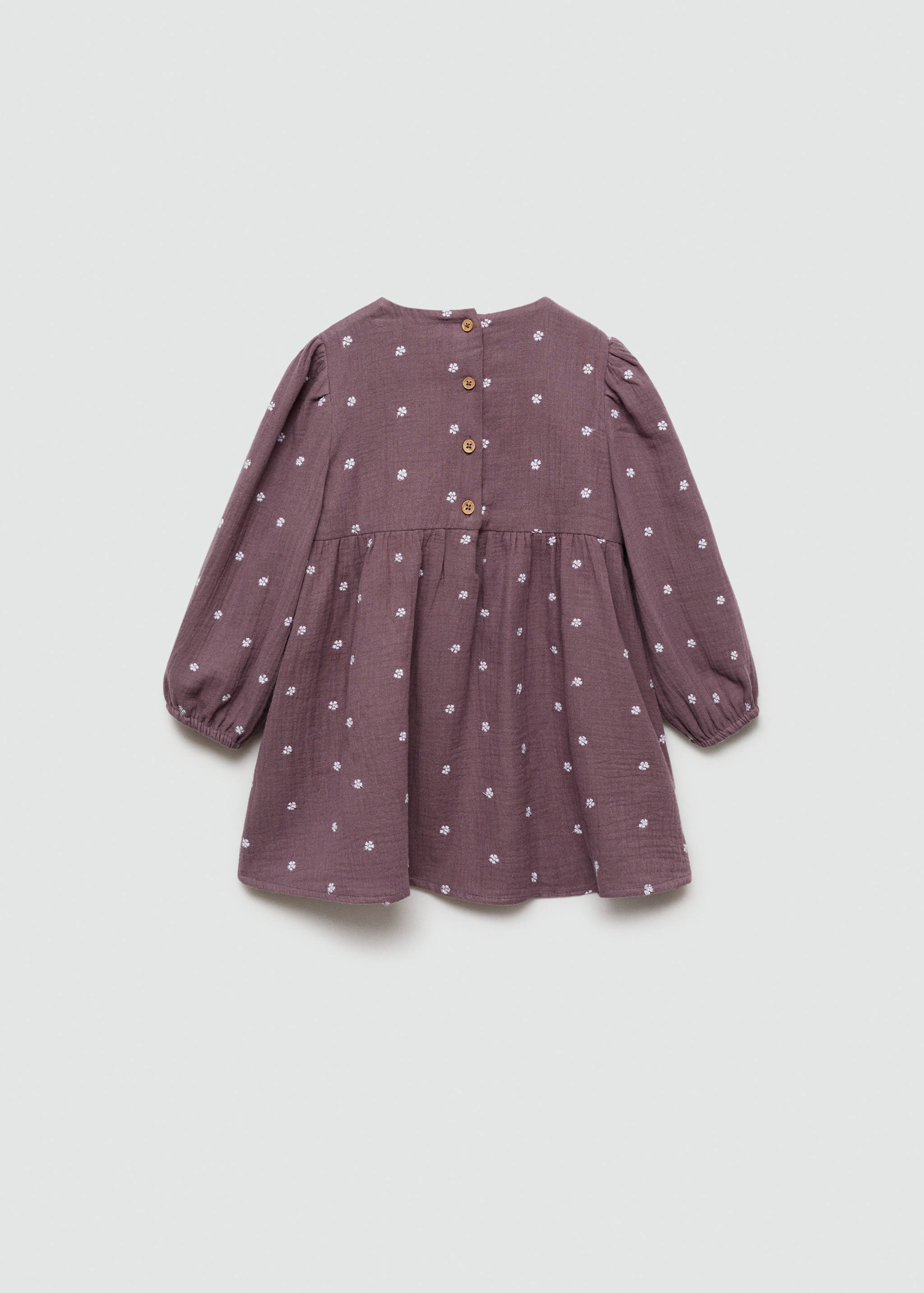 Floral embroidery dress - Reverse of the article