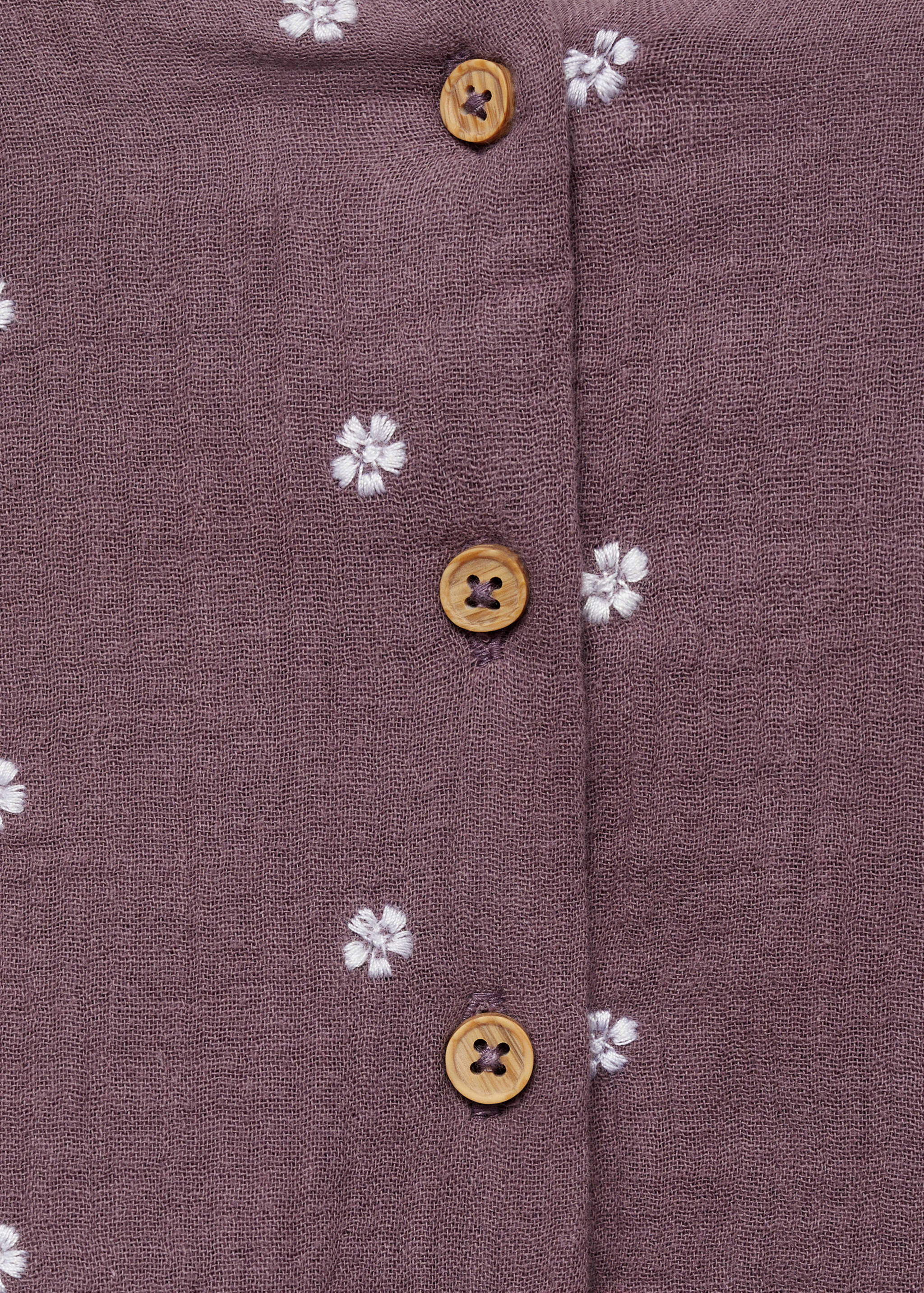 Floral embroidery dress - Details of the article 0