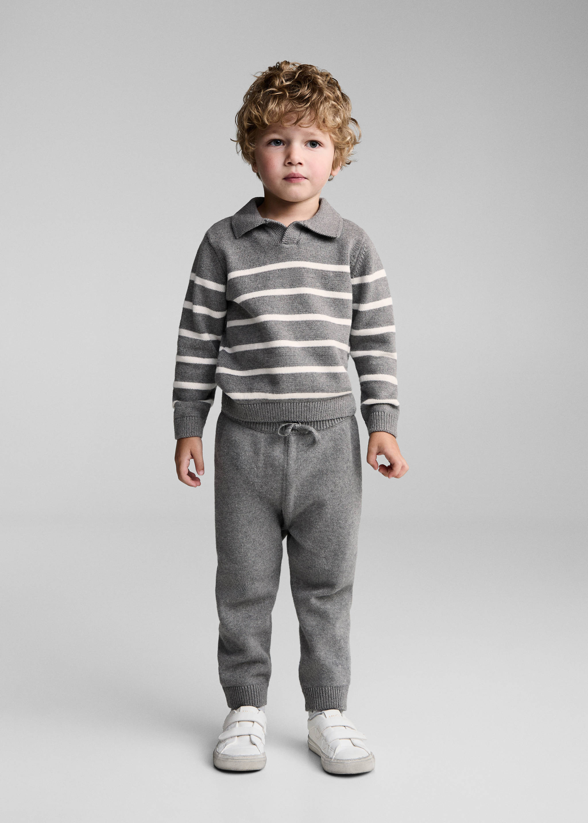 Pull-over col polo - Plan général