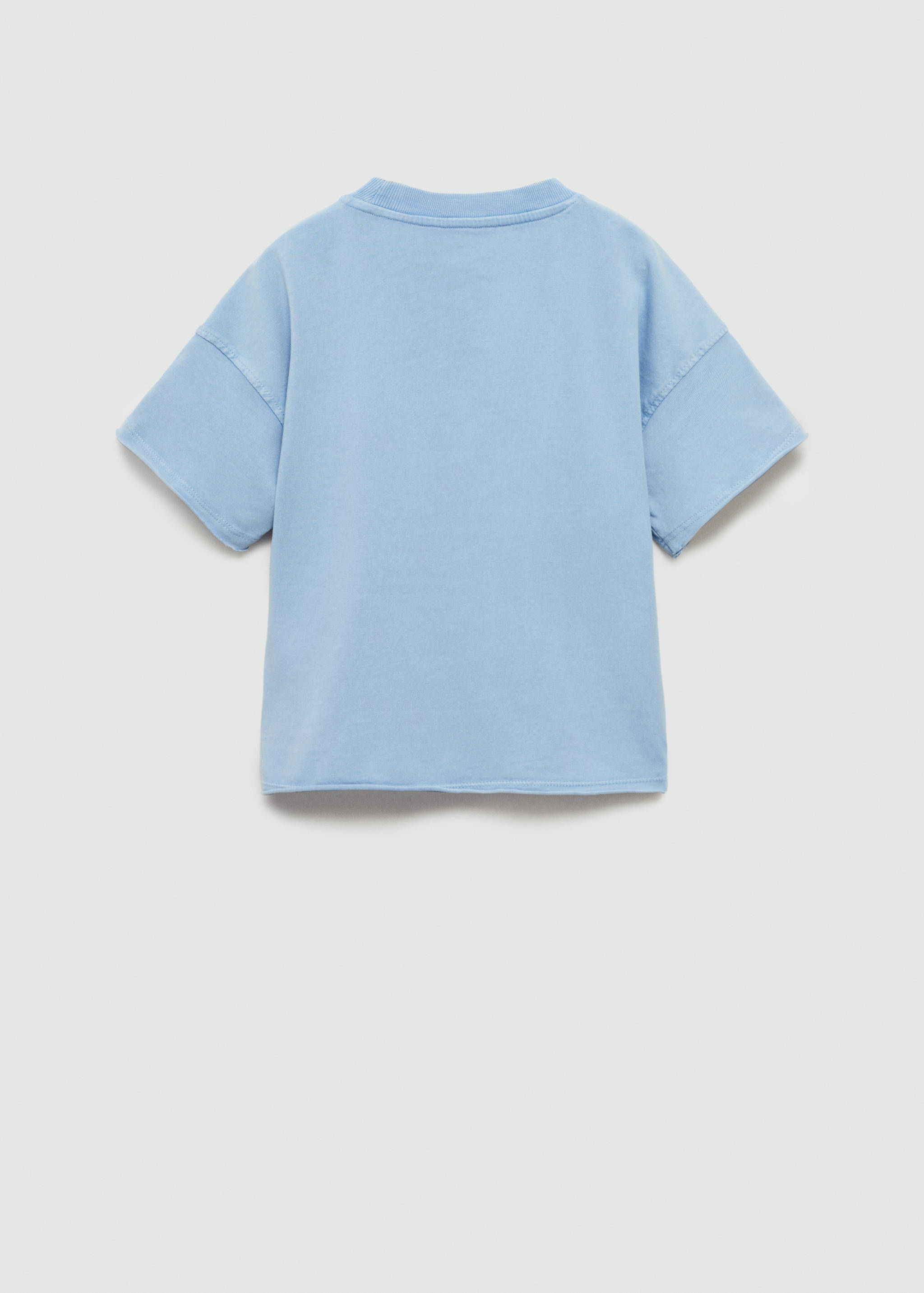 Surf printed t-shirt - Reverse of the article