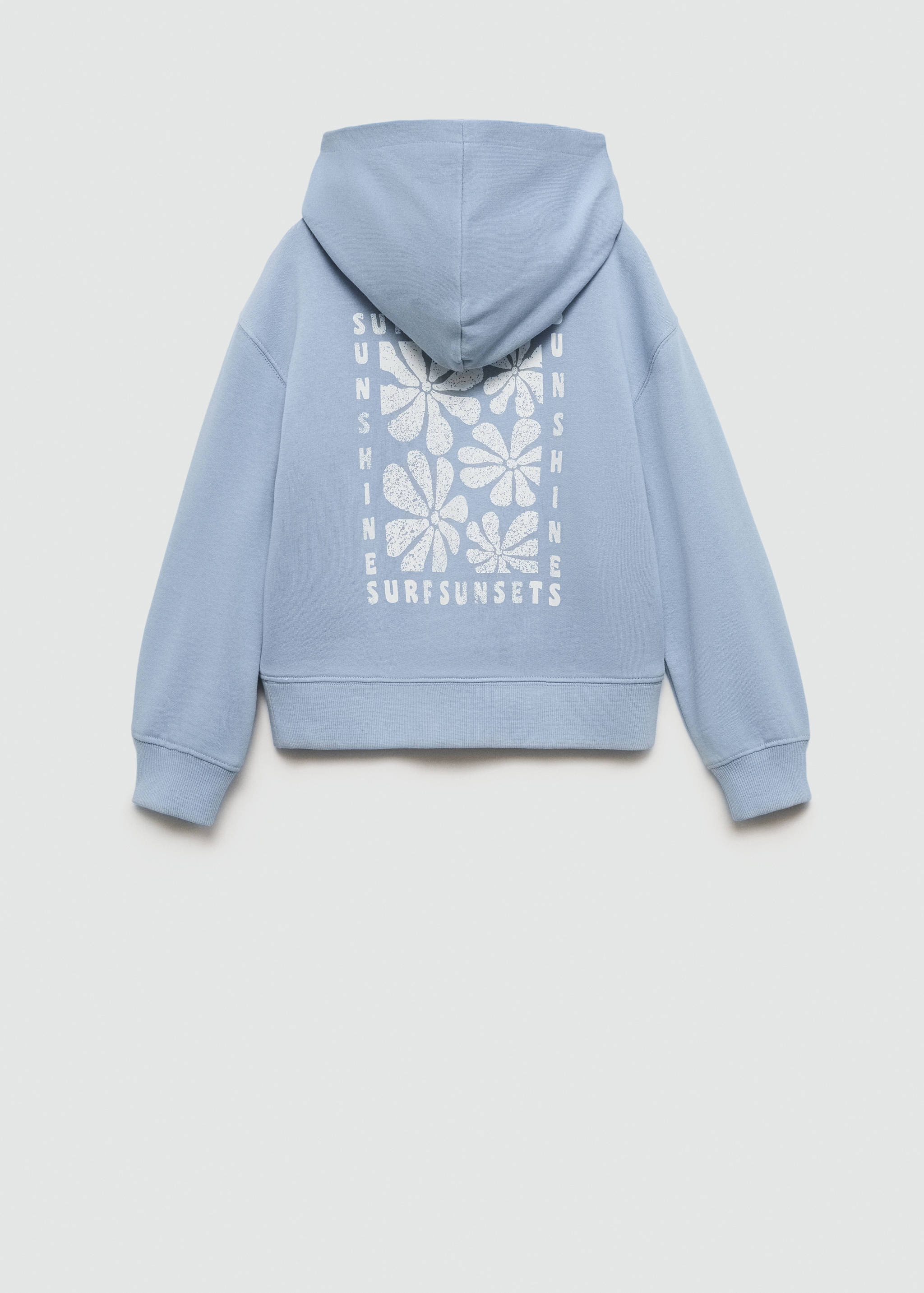 Printed hoodie - Reverse of the article