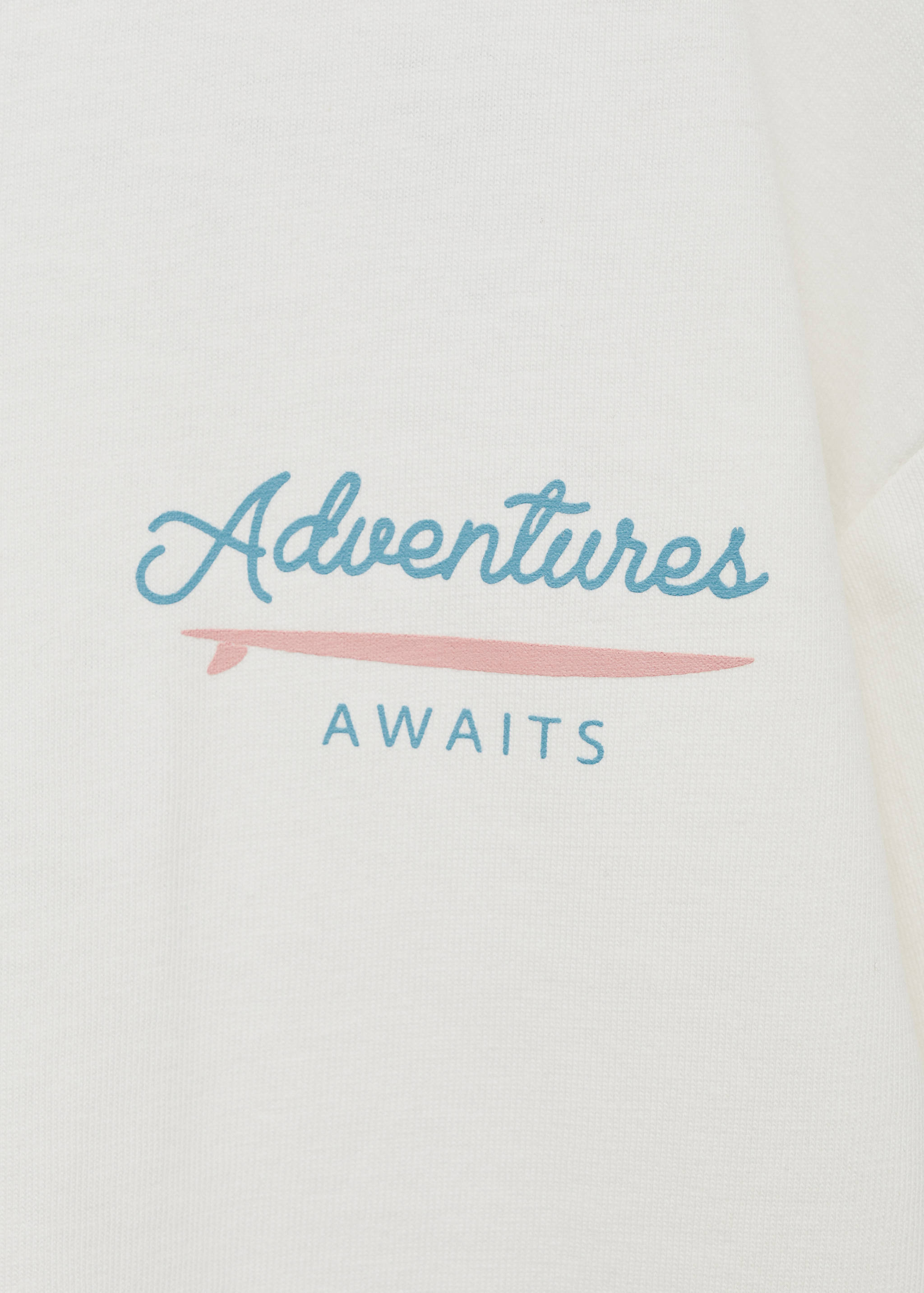 Embroidered detail cotton T-shirt - Details of the article 8