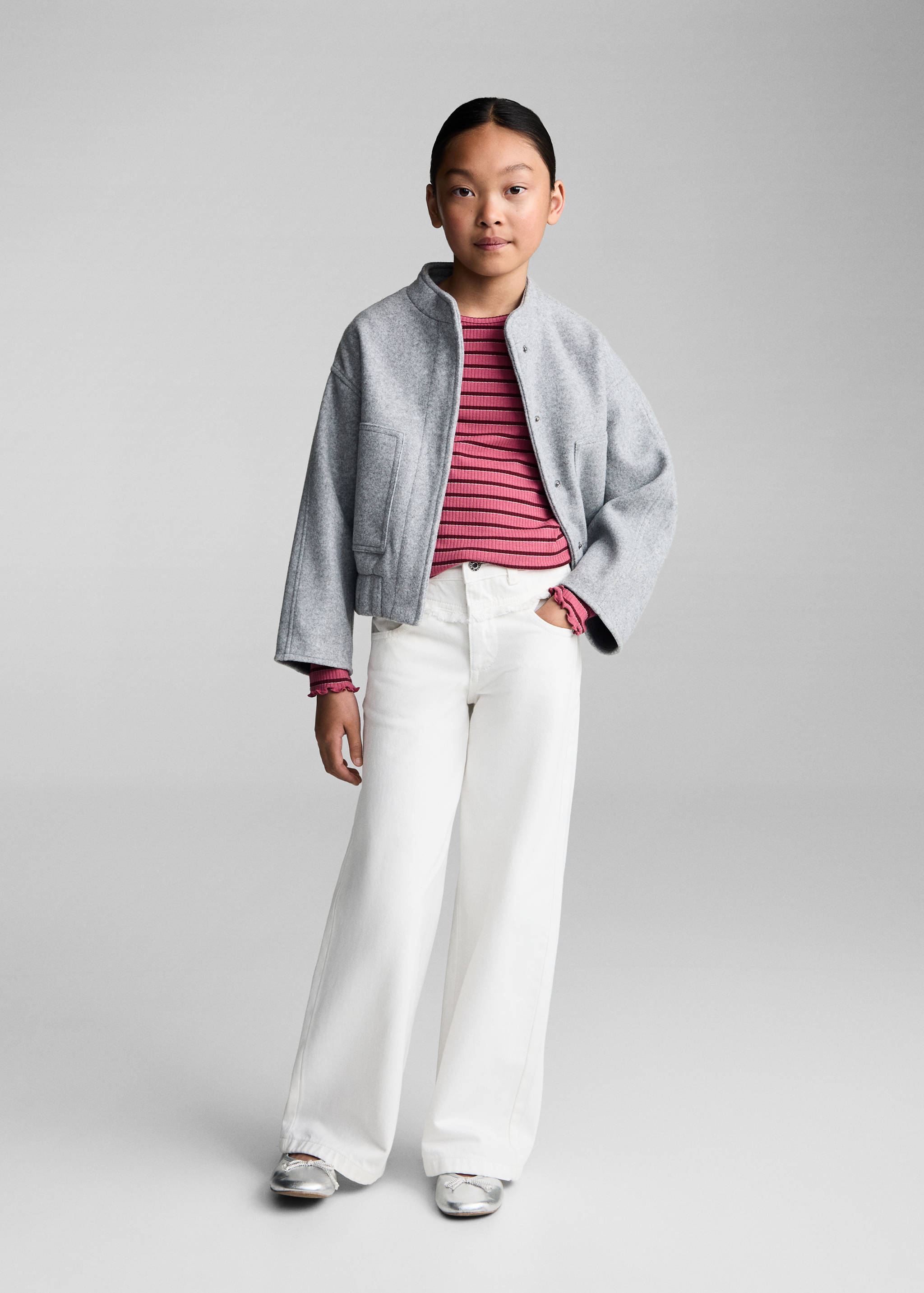 Striped long sleeves t-shirt - General plane