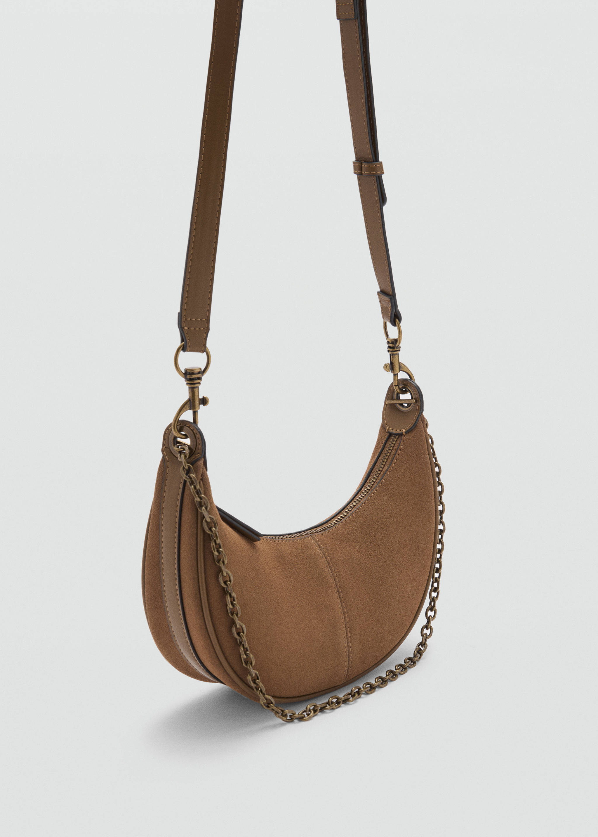 Sac ovale cuir - Plan moyen
