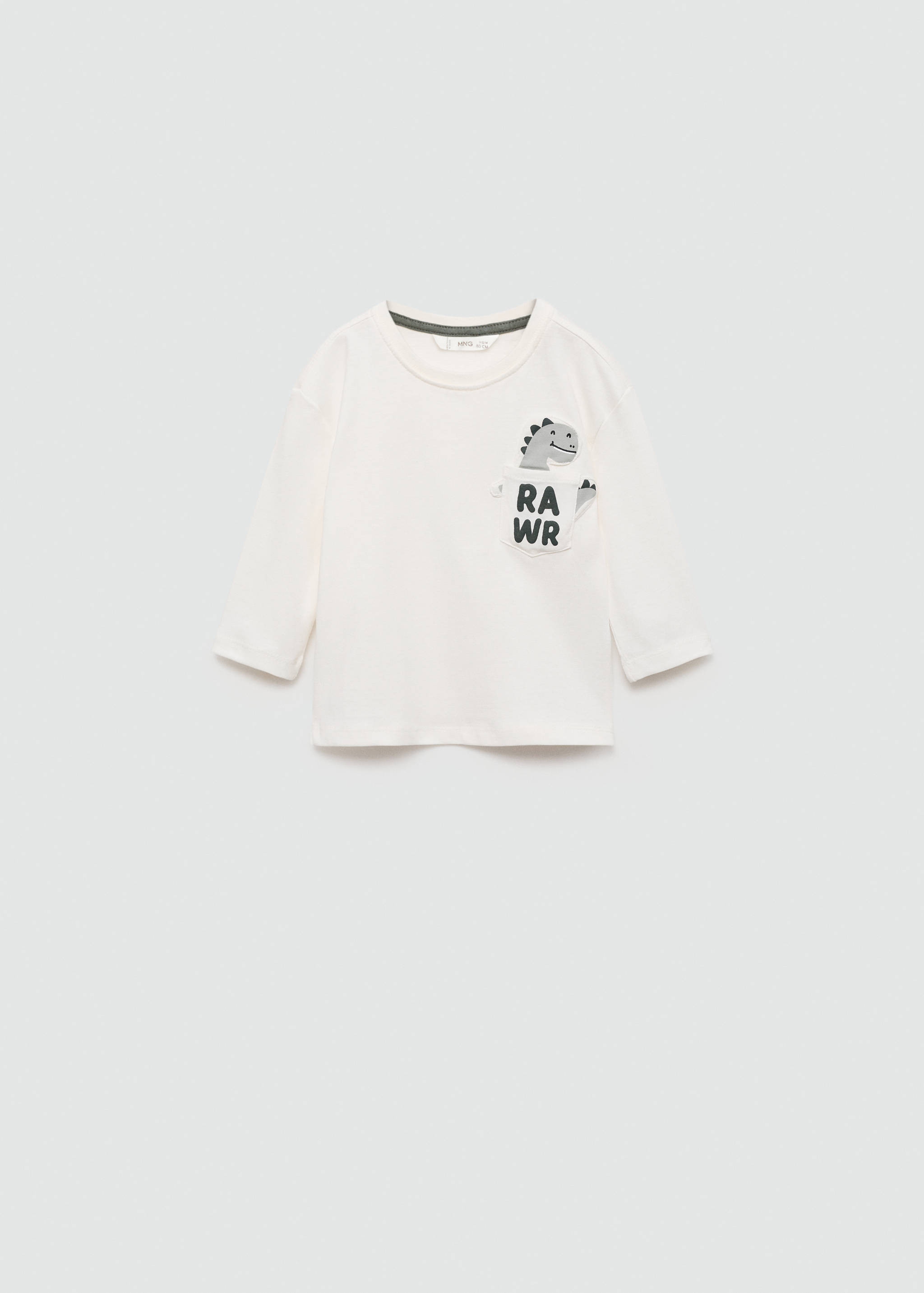 T-shirt imprimé dinosaure - Article sans modèle