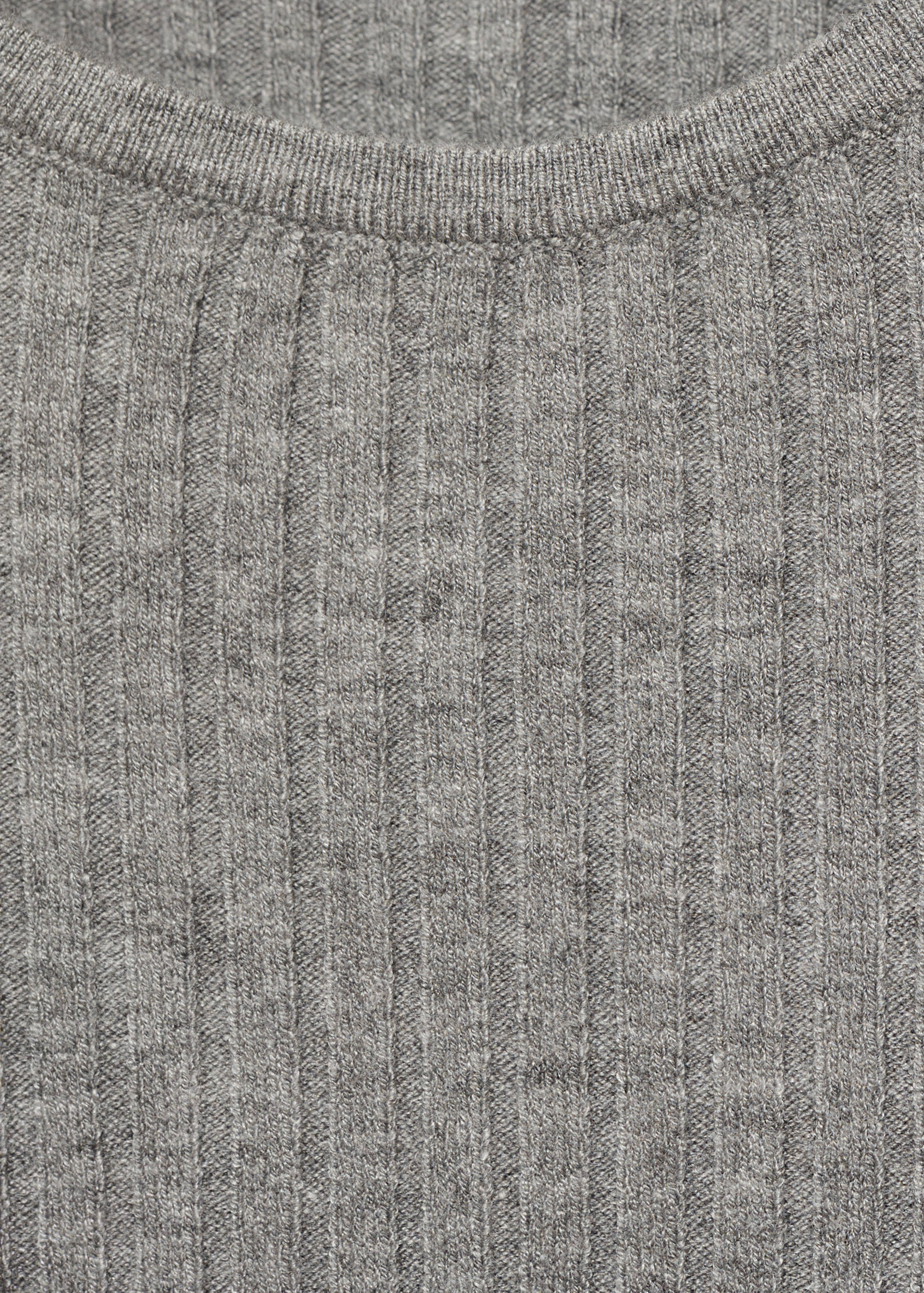 Ribbed sweater top - Details of the article 0