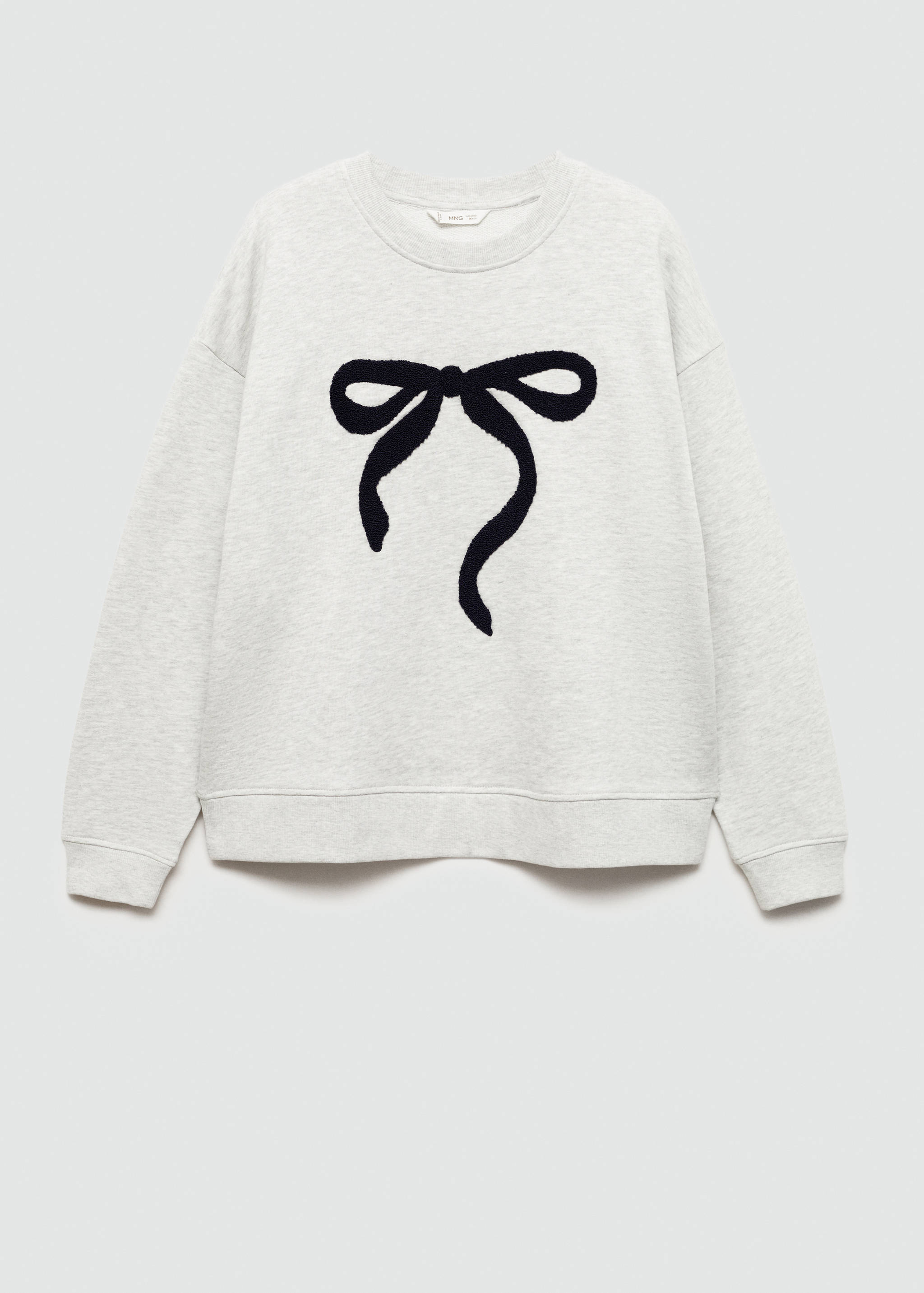 Embossed design sweatshirt - Article without model