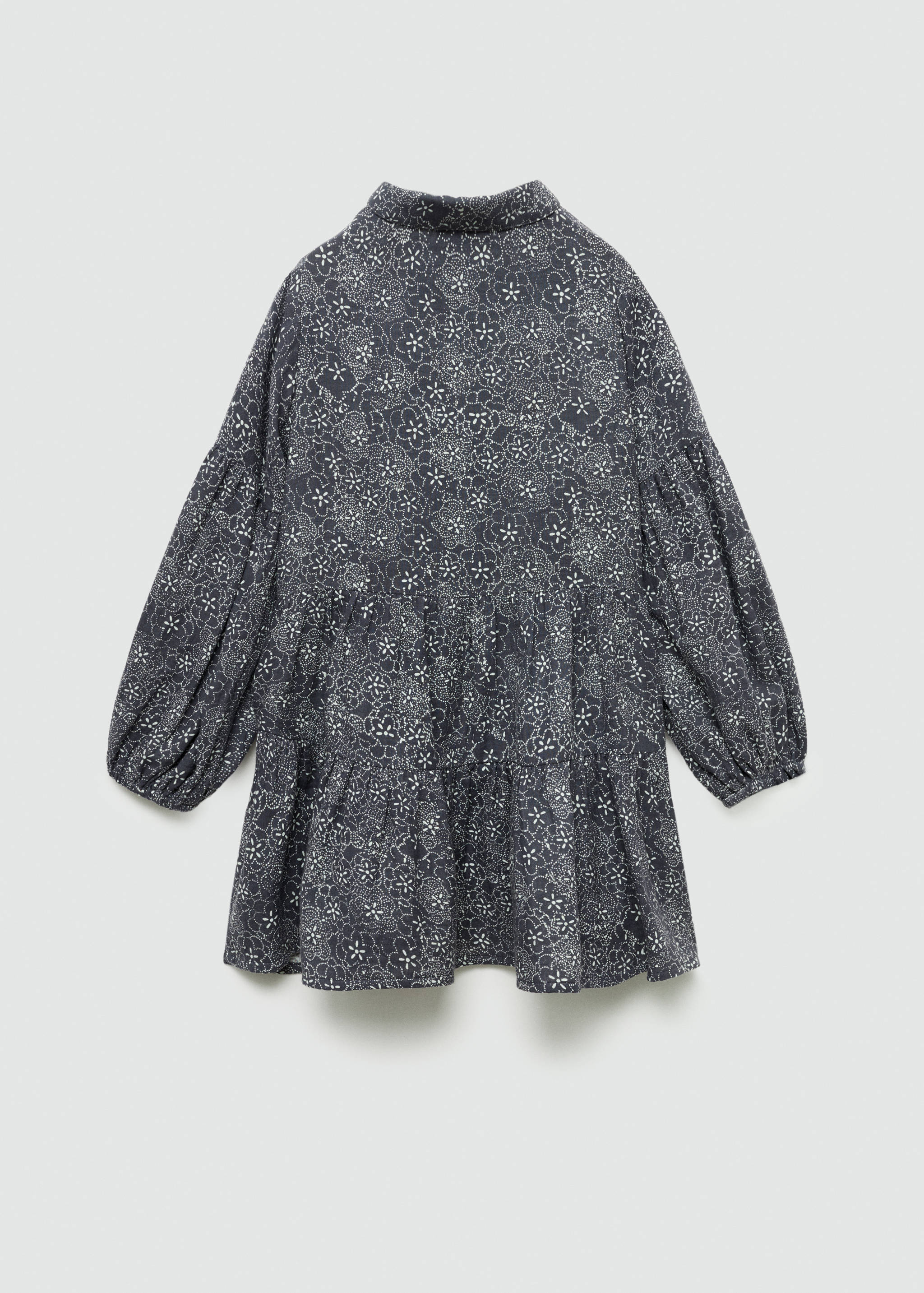 Vestit estampat floral - Revers de l'article