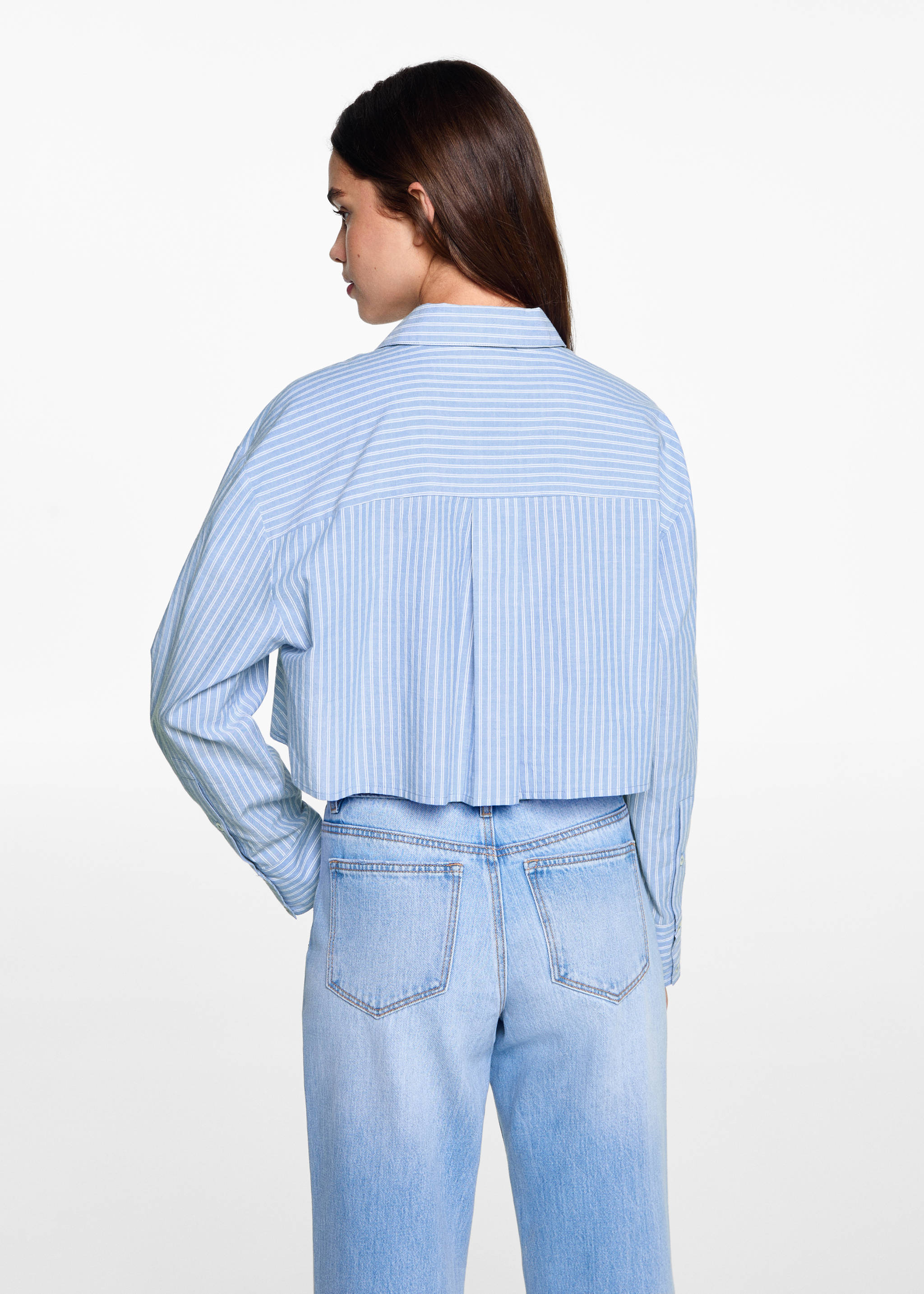 Chemise rayures combinées - Verso de l’article