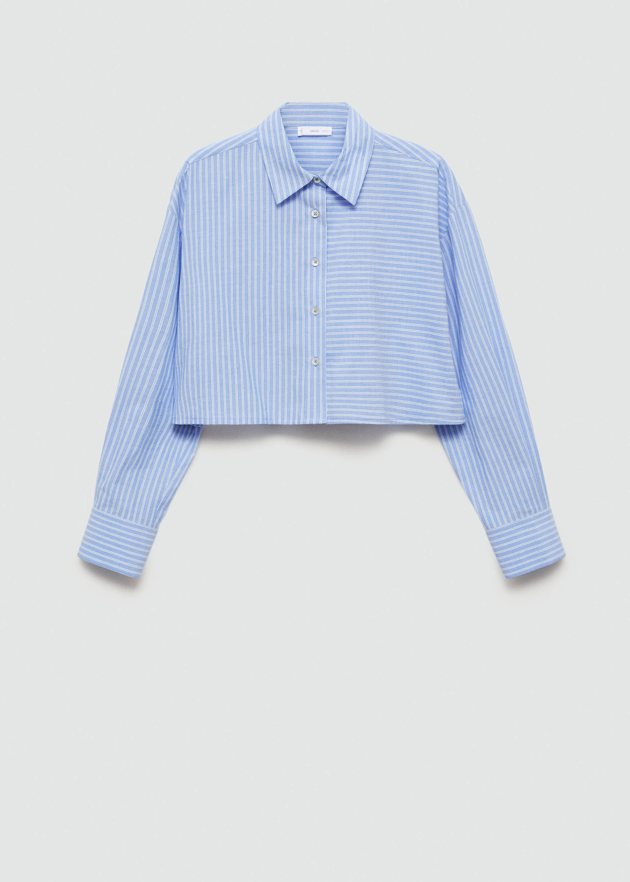 Chemise rayures combinées - Article sans modèle