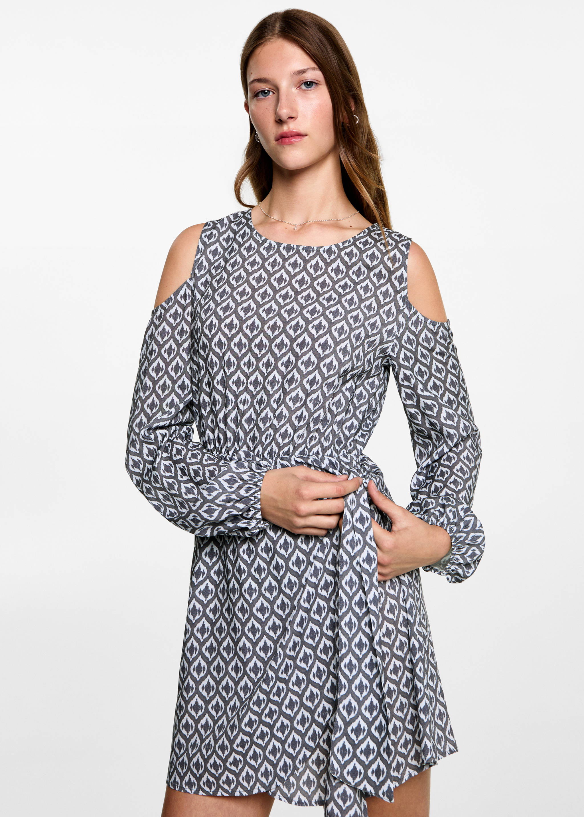 Off-shoulders dress - Medium plane