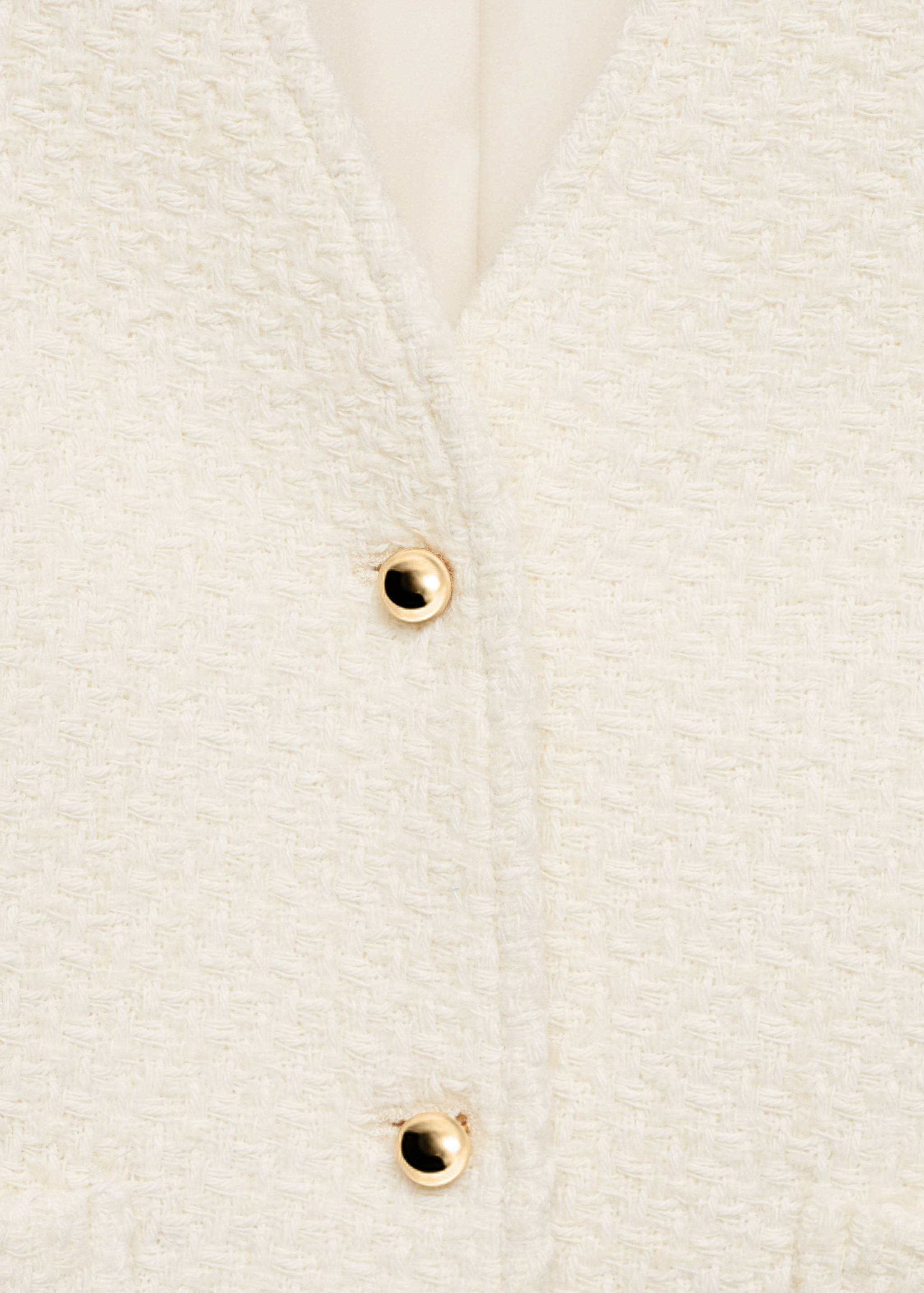 Veste tweed col V - Détail de l'article 8