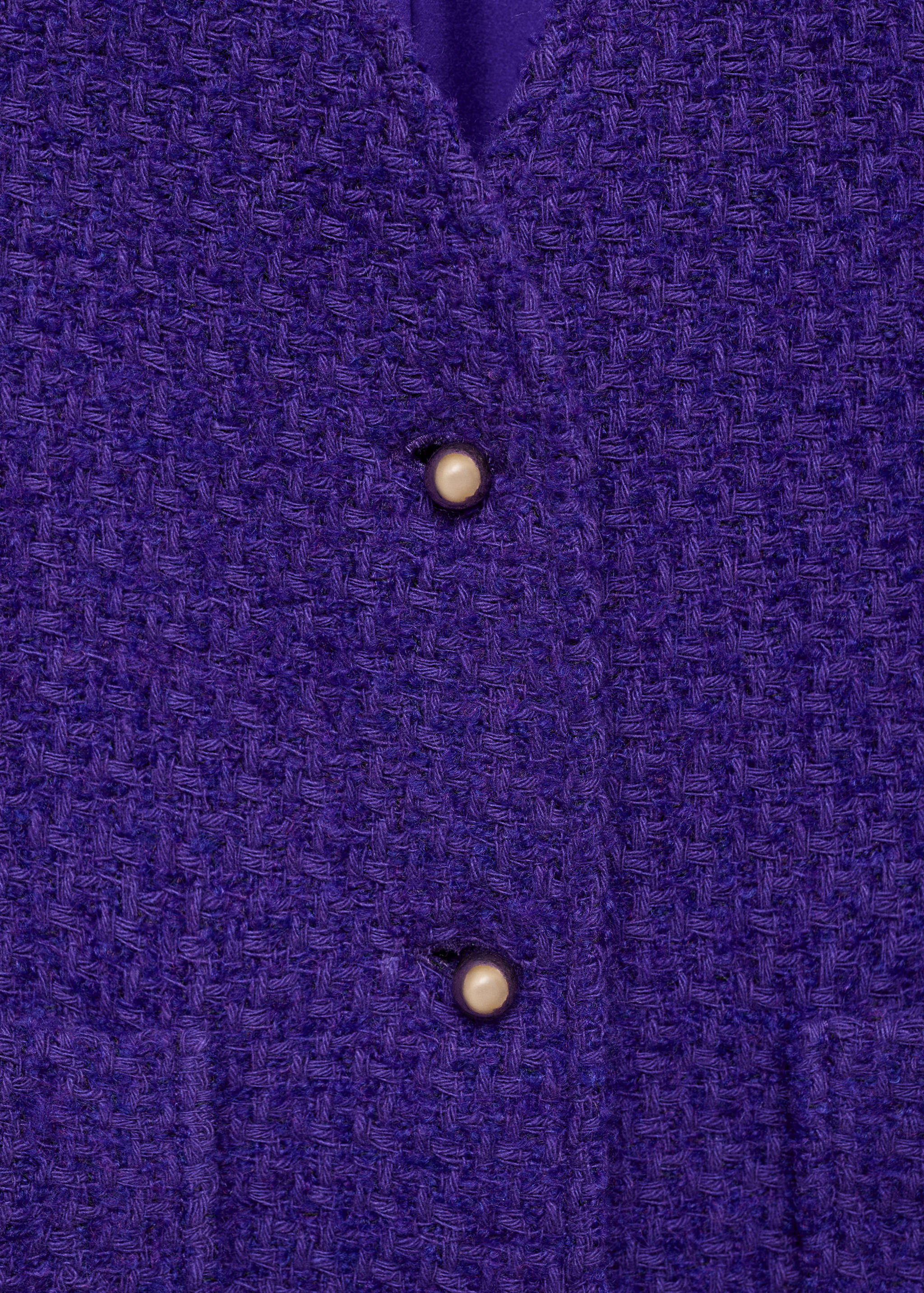 Veste tweed col V - Détail de l'article 8