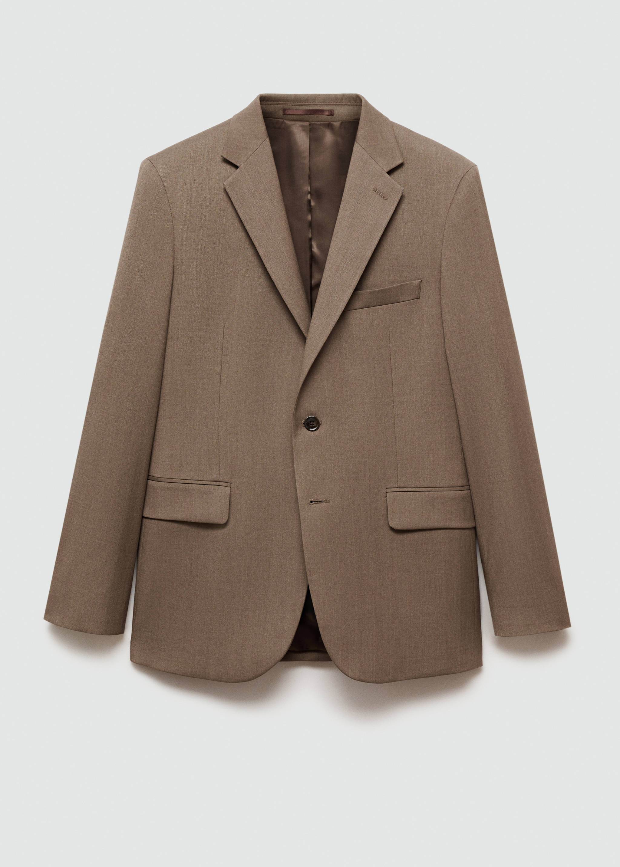 Stretch-fabric slim-fit suit jacket - Article without model