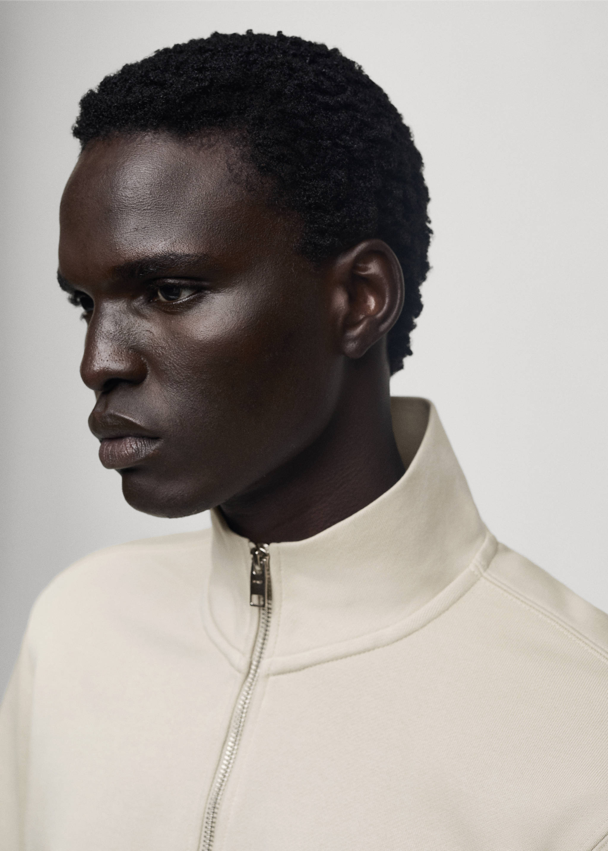 Sudadera algodón cremallera - Detalle del artículo 1