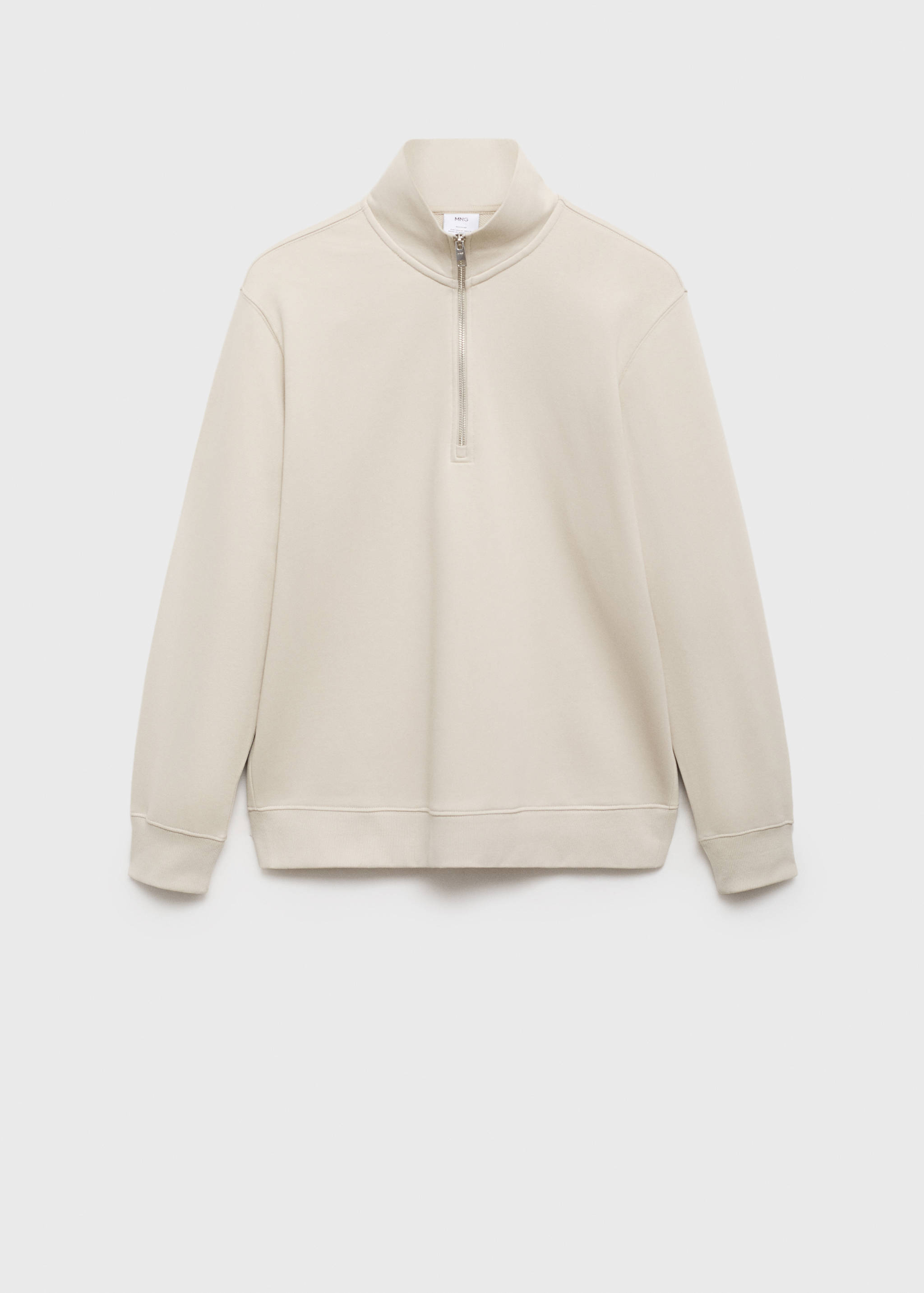 Sudadera algodón cremallera - Artículo sin modelo